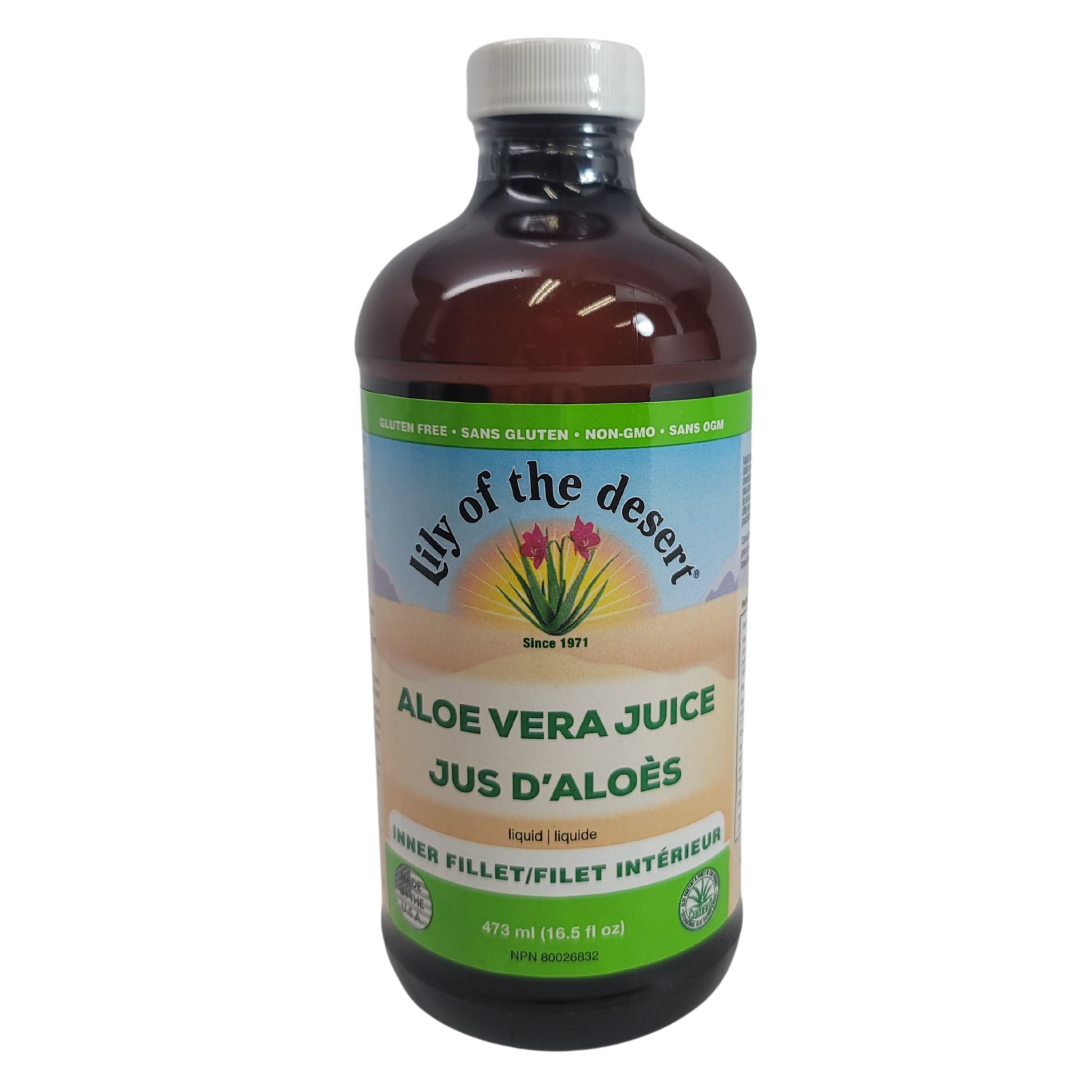LotD Aloe Vera Juice Plastic 473ml - Nature's Source Inc