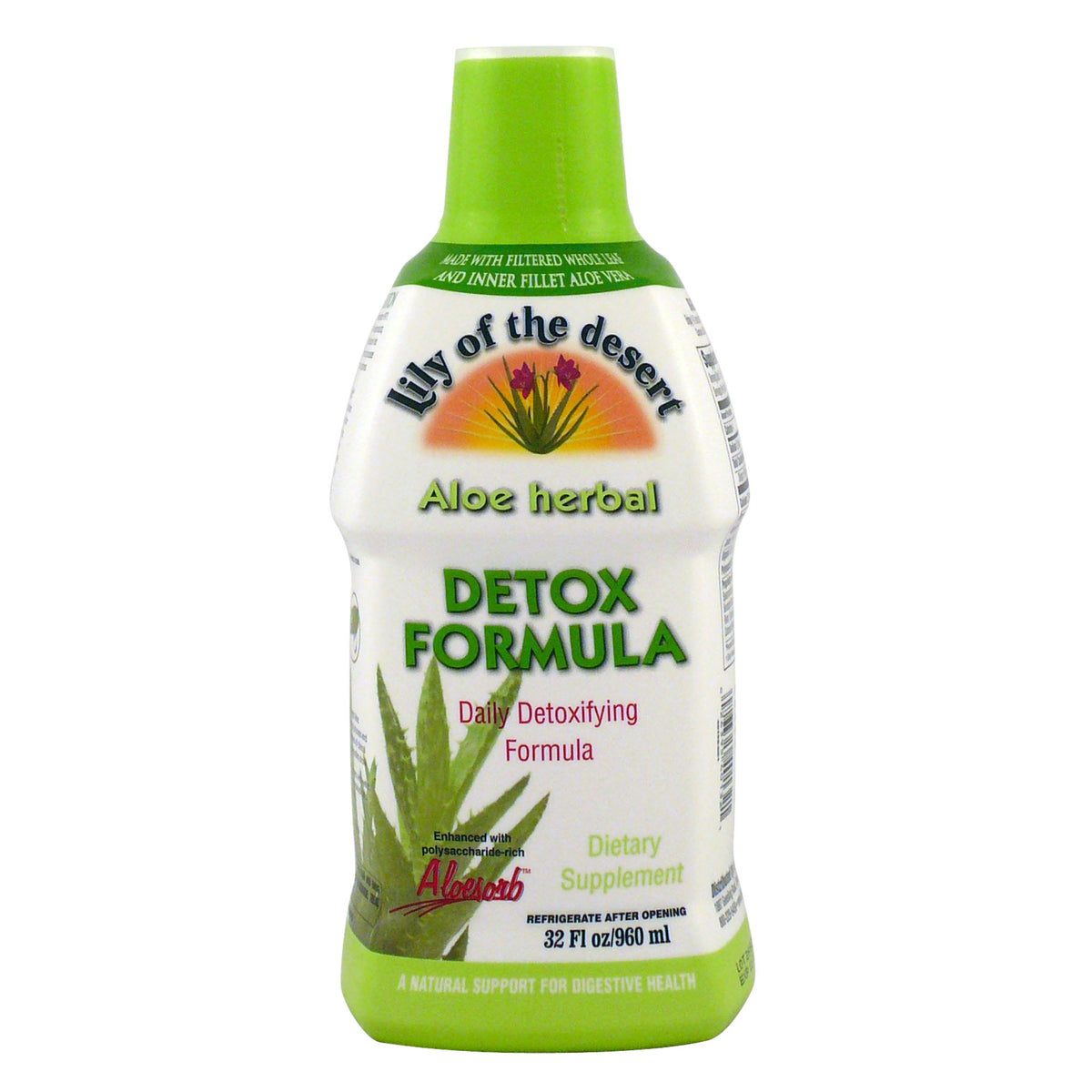 LotD Aloe Detoxifying Formula Plastic 960ml - Nature's Source Inc
