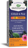Natures Way Sambucus Elderberry For Kids - Cold And Flu - 120ml - Nature's Source Inc