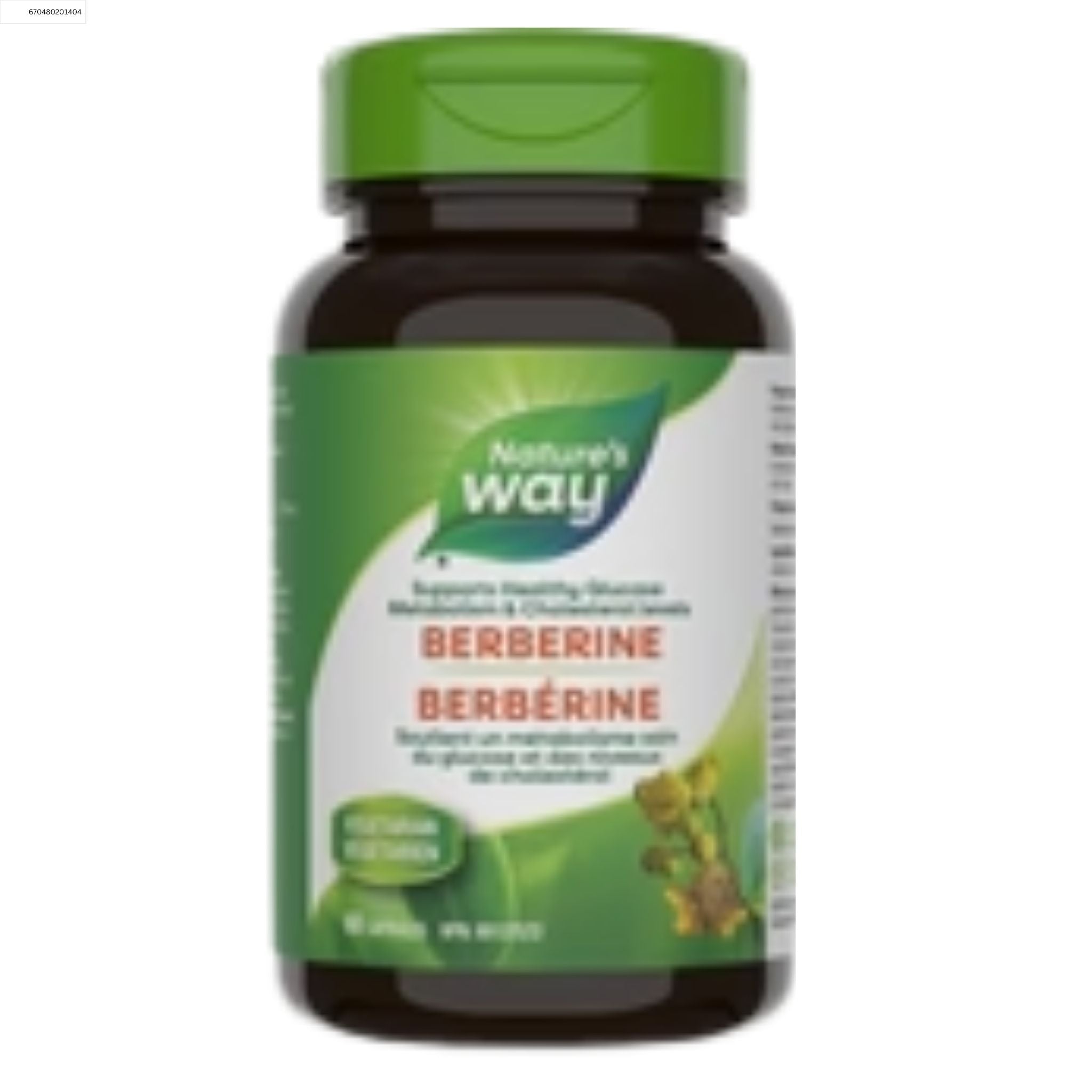 Nature's Way Berberine 60 capsules - Nature's Source Inc