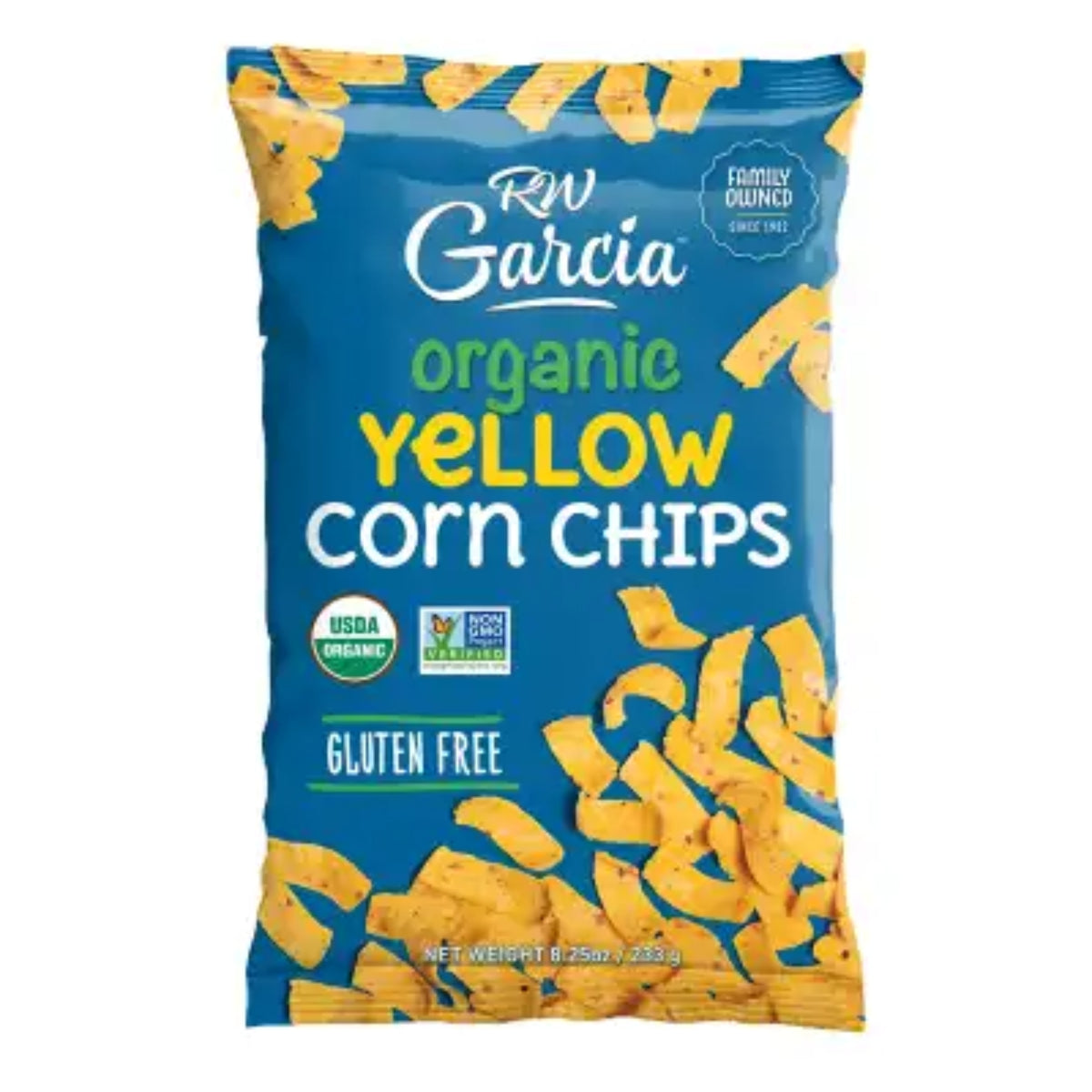 RW Garcia Organic Corn Chips Yellow Corn 233g - Nature's Source Inc