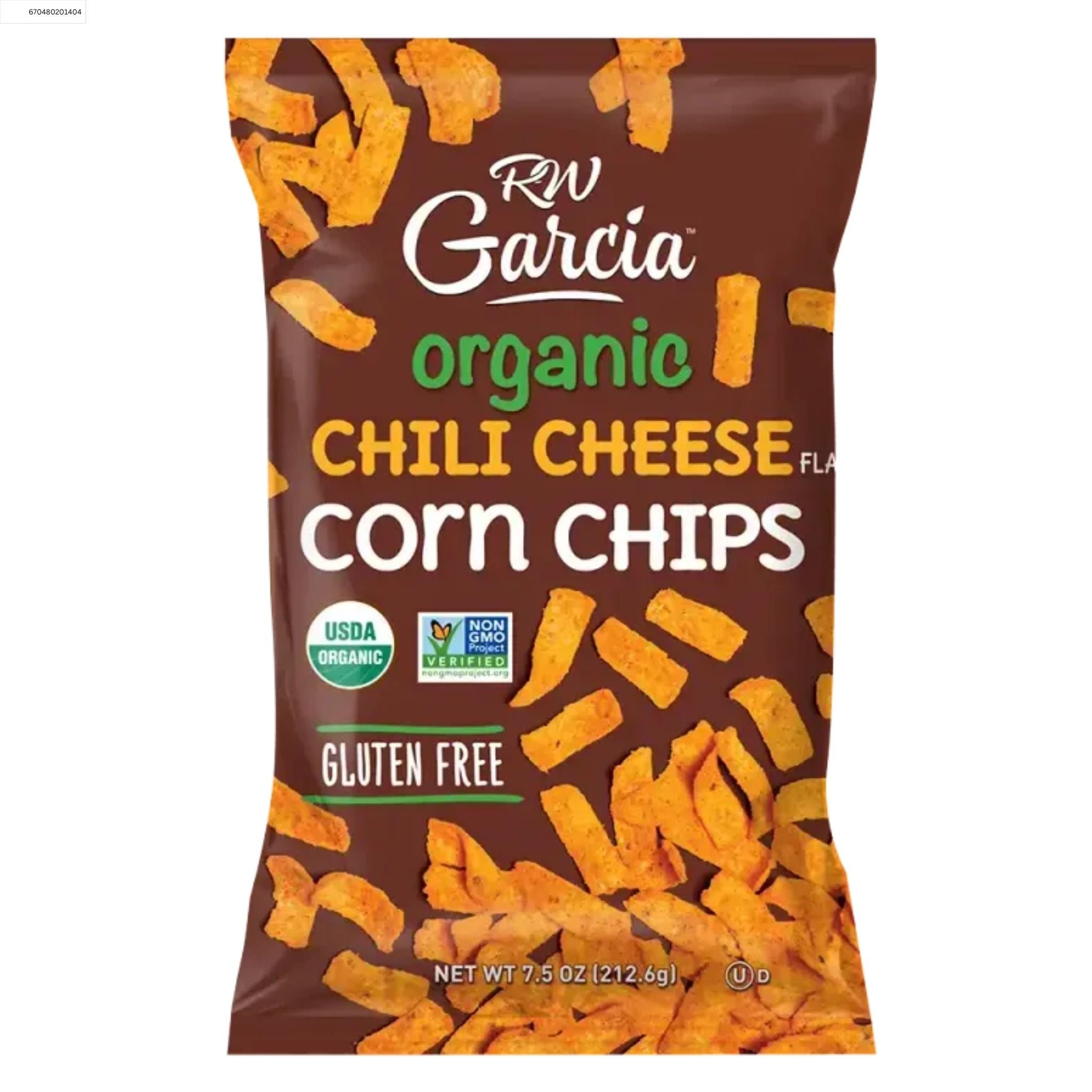 RW Garcia Organic Corn Chips Chilli & Cheese 212g - Nature's Source Inc