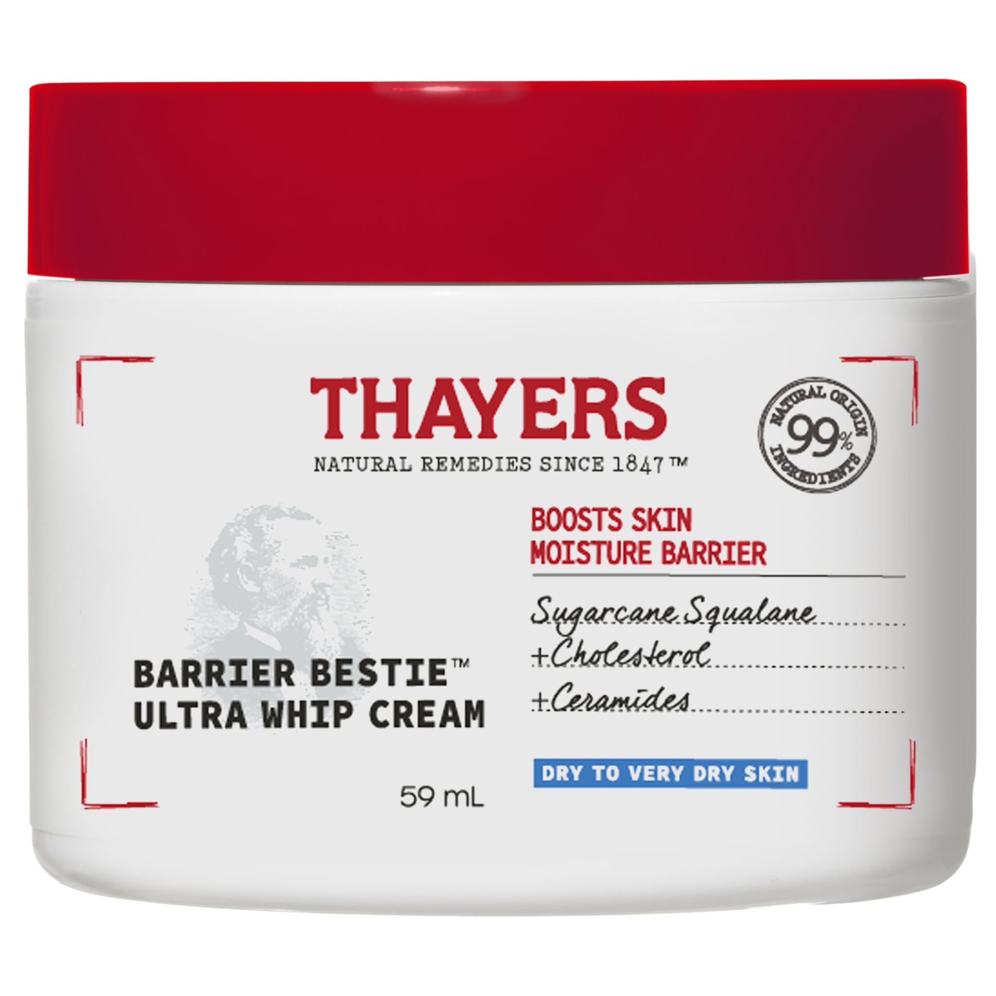 Thayer's Barrier Bestie Moisturizer 59ml - Nature's Source Inc