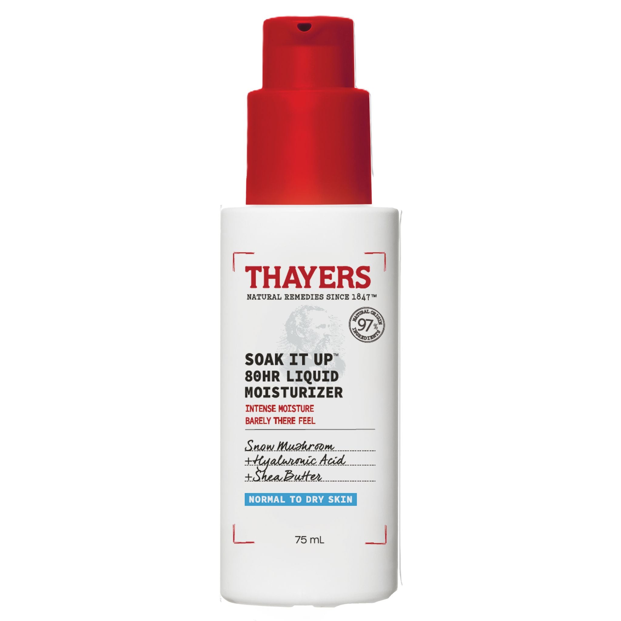 Thayer's Soak It Up Liquid Moisturizer 75ml - Nature's Source Inc