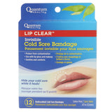 Quantum Health Lip Clear Cold Sore Bandage 12 Pieces - Nature's Source Inc