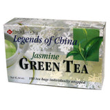Uncle Lee's Tea Legends of China Green Jasmine 100 Bags - Rich in Antioxidants, Soothing and Relaxing Aroma, Healthy Tea for Body and Mind, Convenient Wrapped Tea Bags - Nature's Source Inc