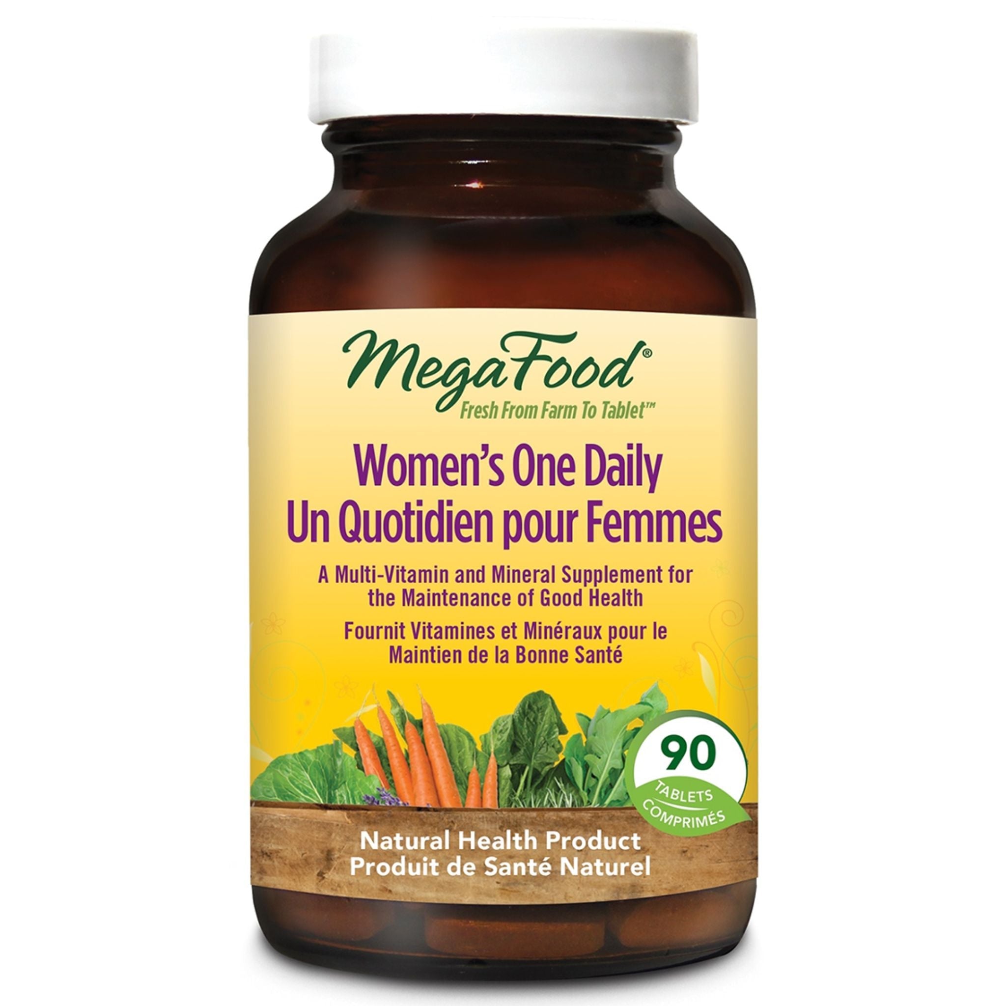 MegaFood Women's One Daily 90 Tablets