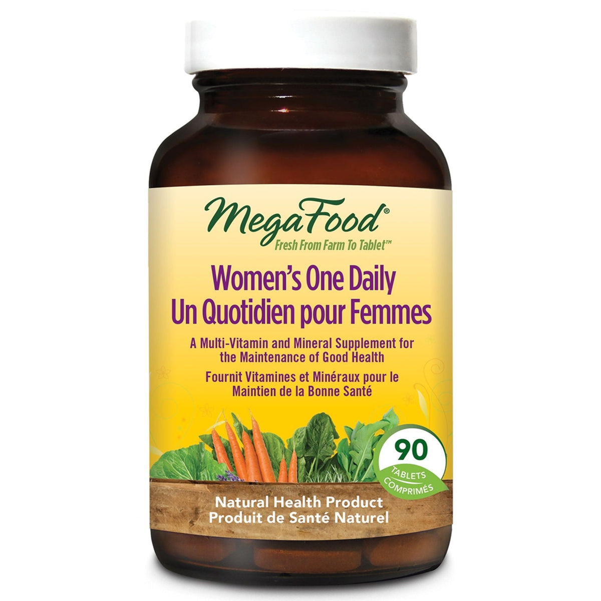MegaFood Women's One Daily 90 Tablets