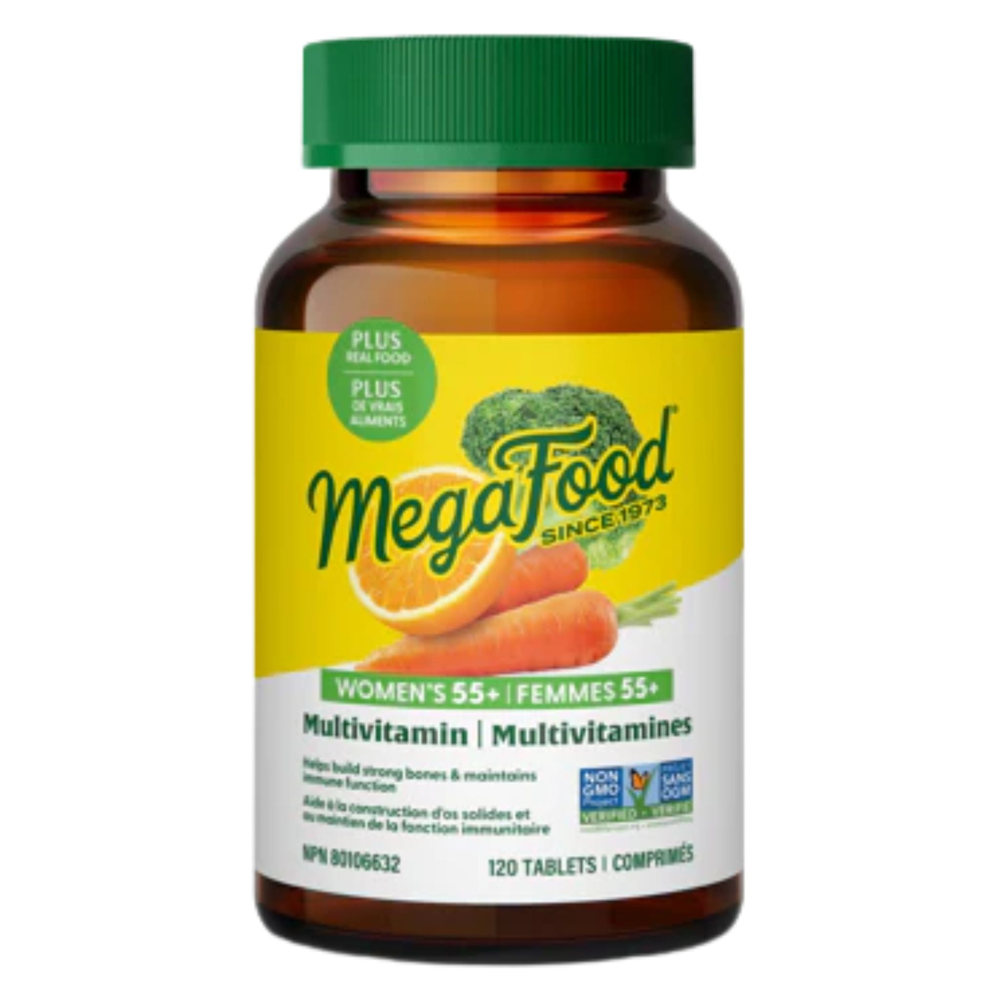 MegaFood Multi for Women 55+ 120 Tablets - Nature's Source Inc