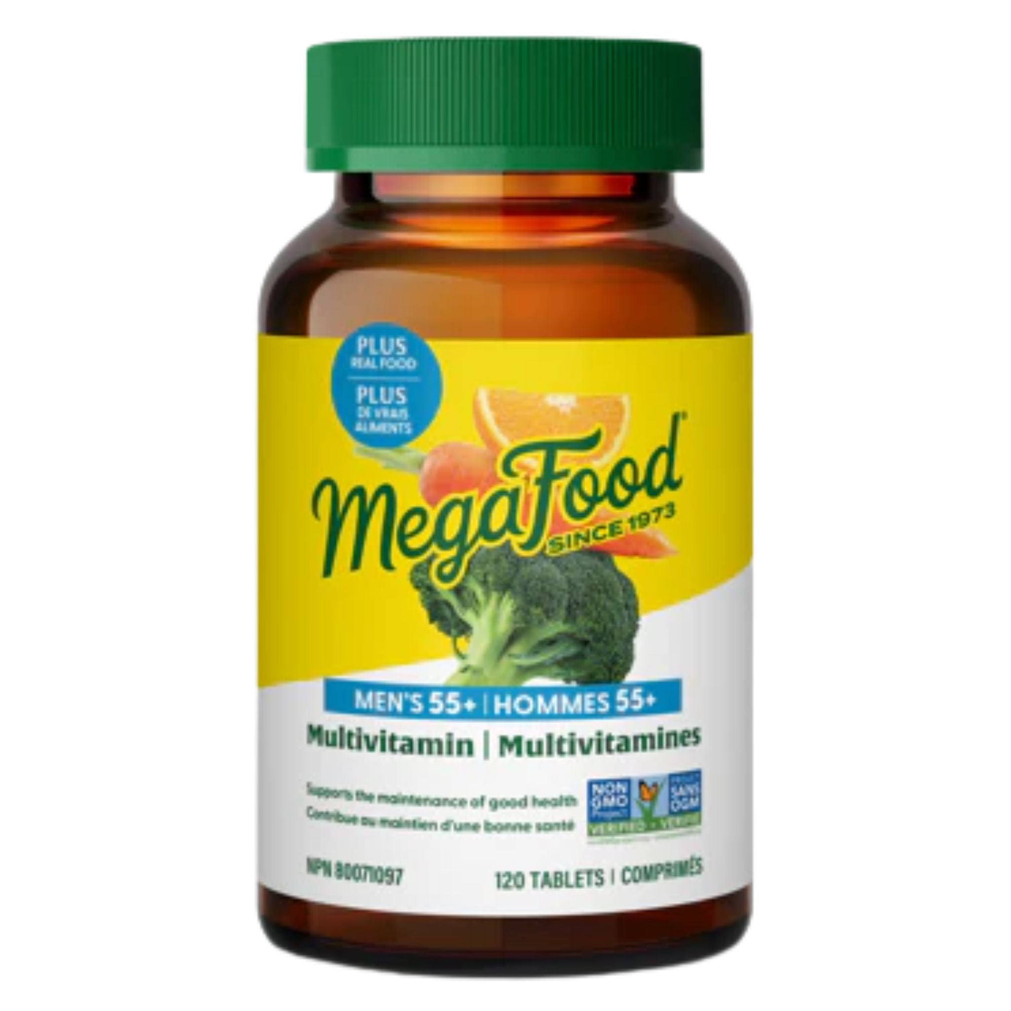 MegaFood Multi for Men 55+ 120 Tablets - Nature's Source Inc