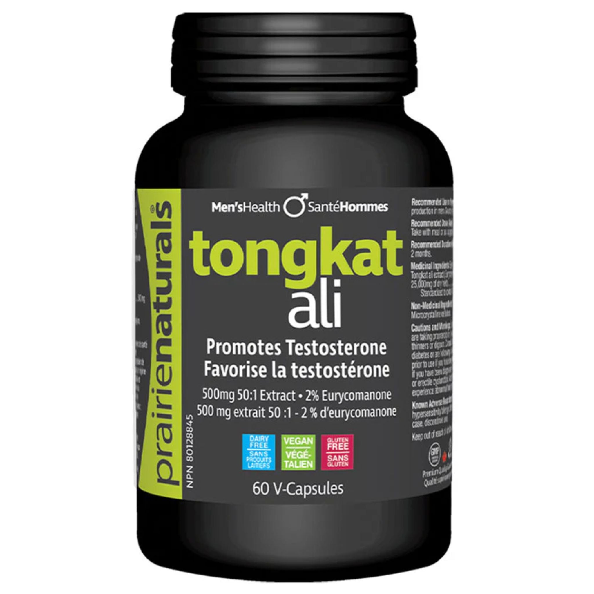 Prairie Naturals Tongkat Ali 60 Capsules - Nature's Source Inc