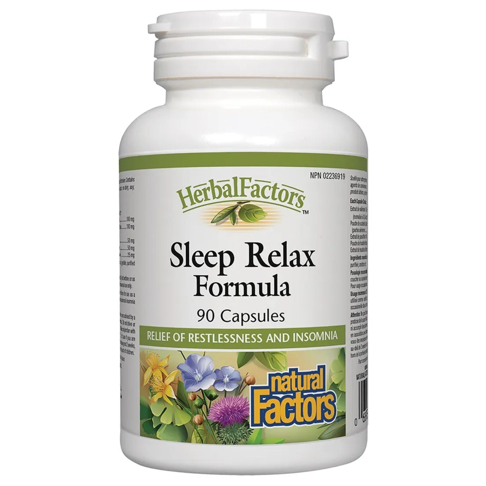 Natural Factors Sleep Relax Formula 90 Capsules Online - Nature's Source