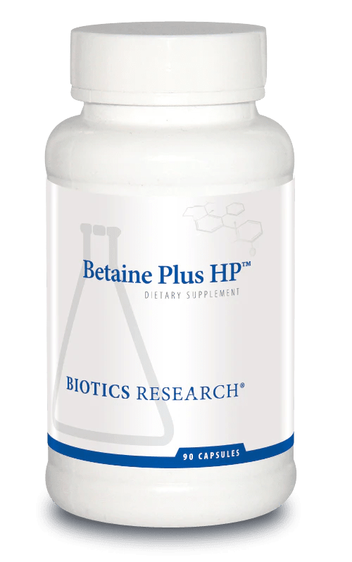 Biotics Research Betaine Plus HP 90 Capsules - Nature's Source Inc