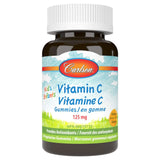 Carlson Kids Vitamin C Gummies 125mg 60 Vegetarian Gummies - Nature's Source Inc