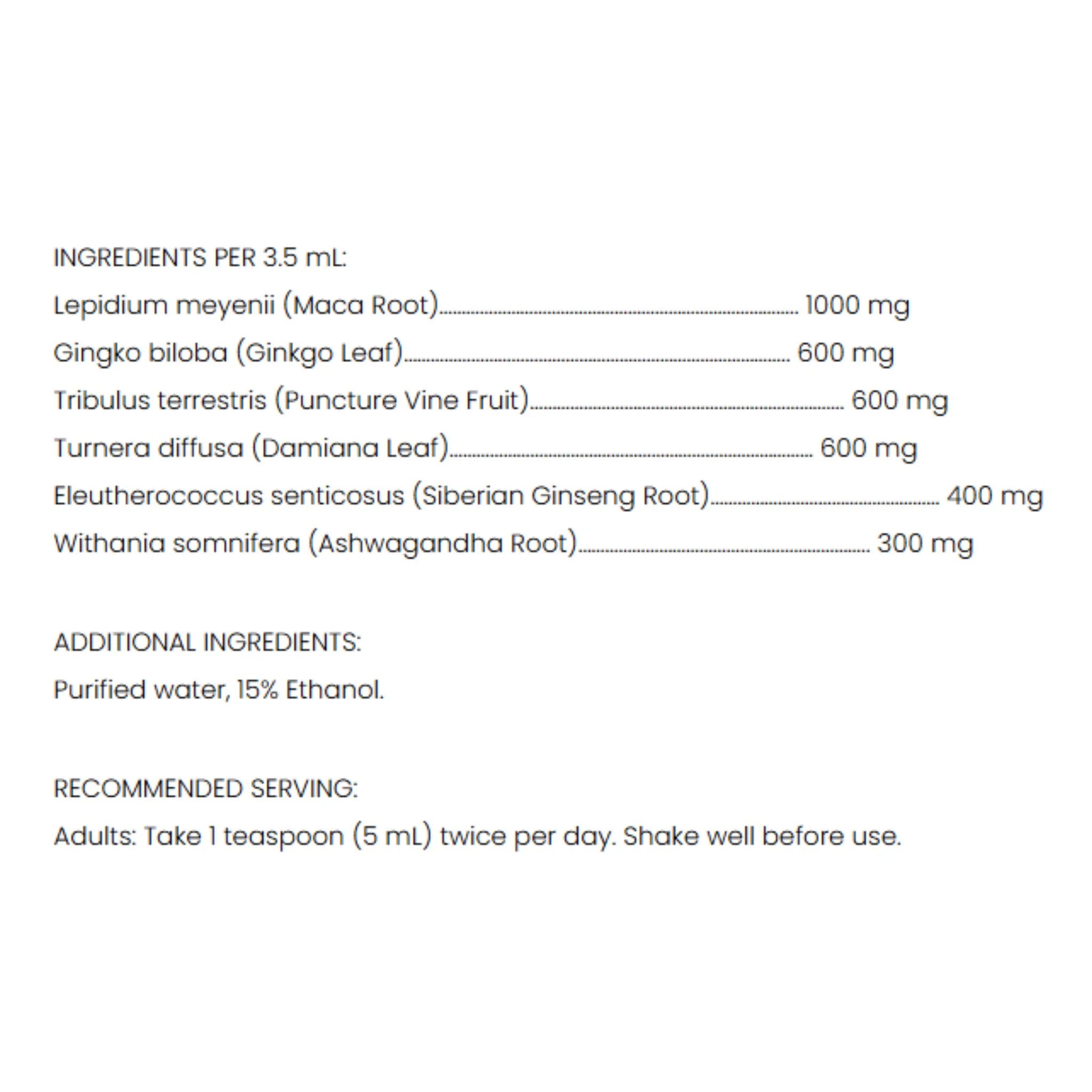 Alpha Science Lib - FX (120ml) - Nature's Source Inc