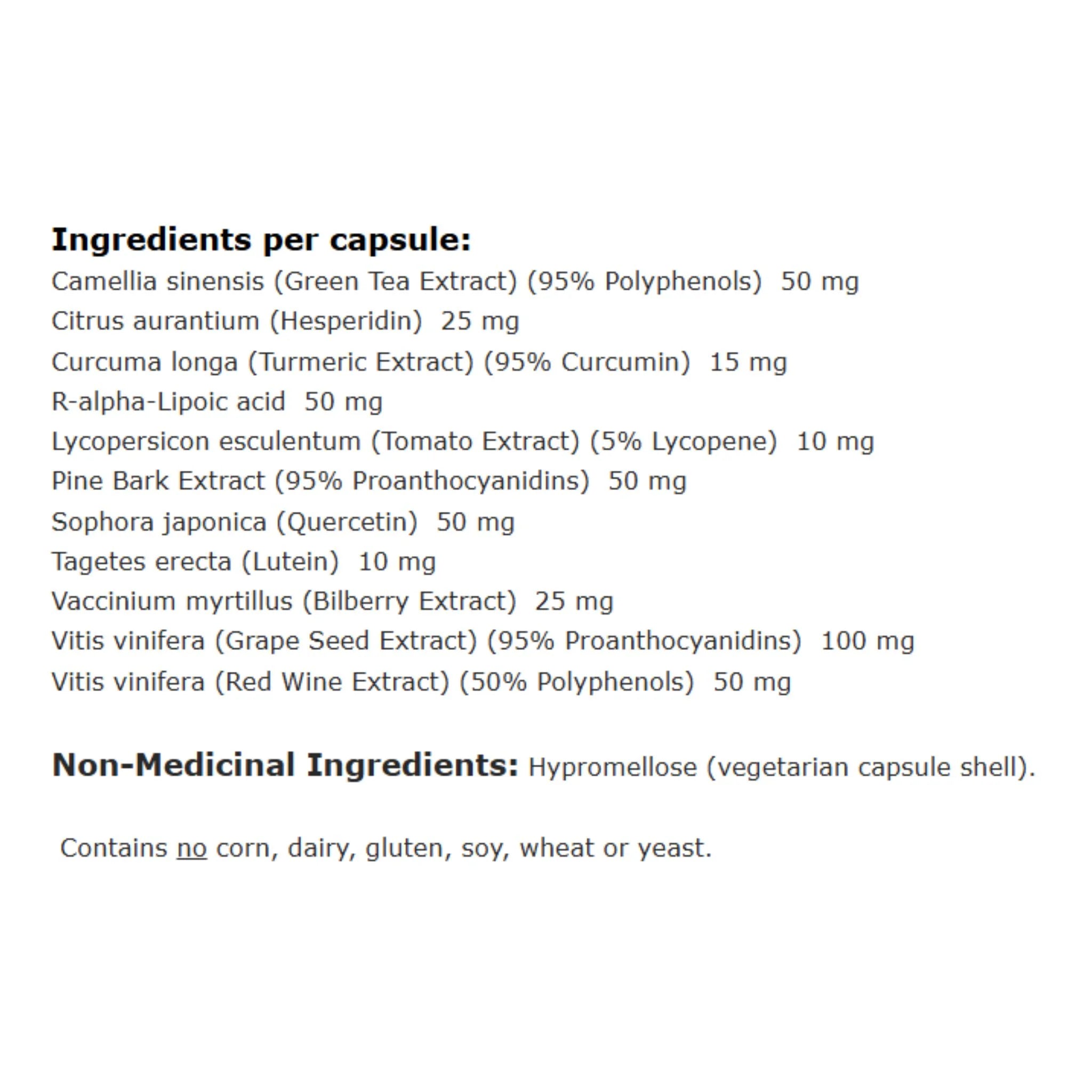 Alpha Science Quench FX 60 Vegan Capsules - Nature's Source Inc