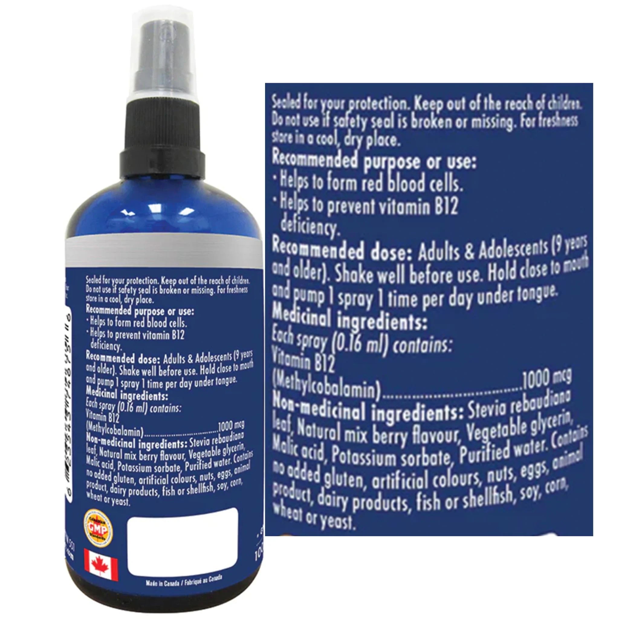 Naka Pro B12 1000 mcg Spray 60ml