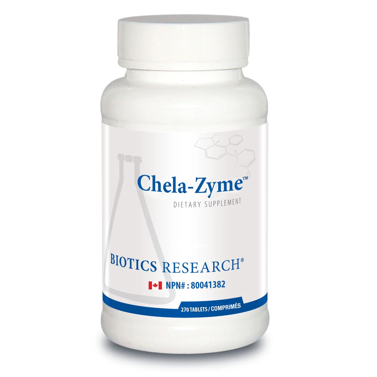 Biotics Research Chela-Zyme 270 Tablets