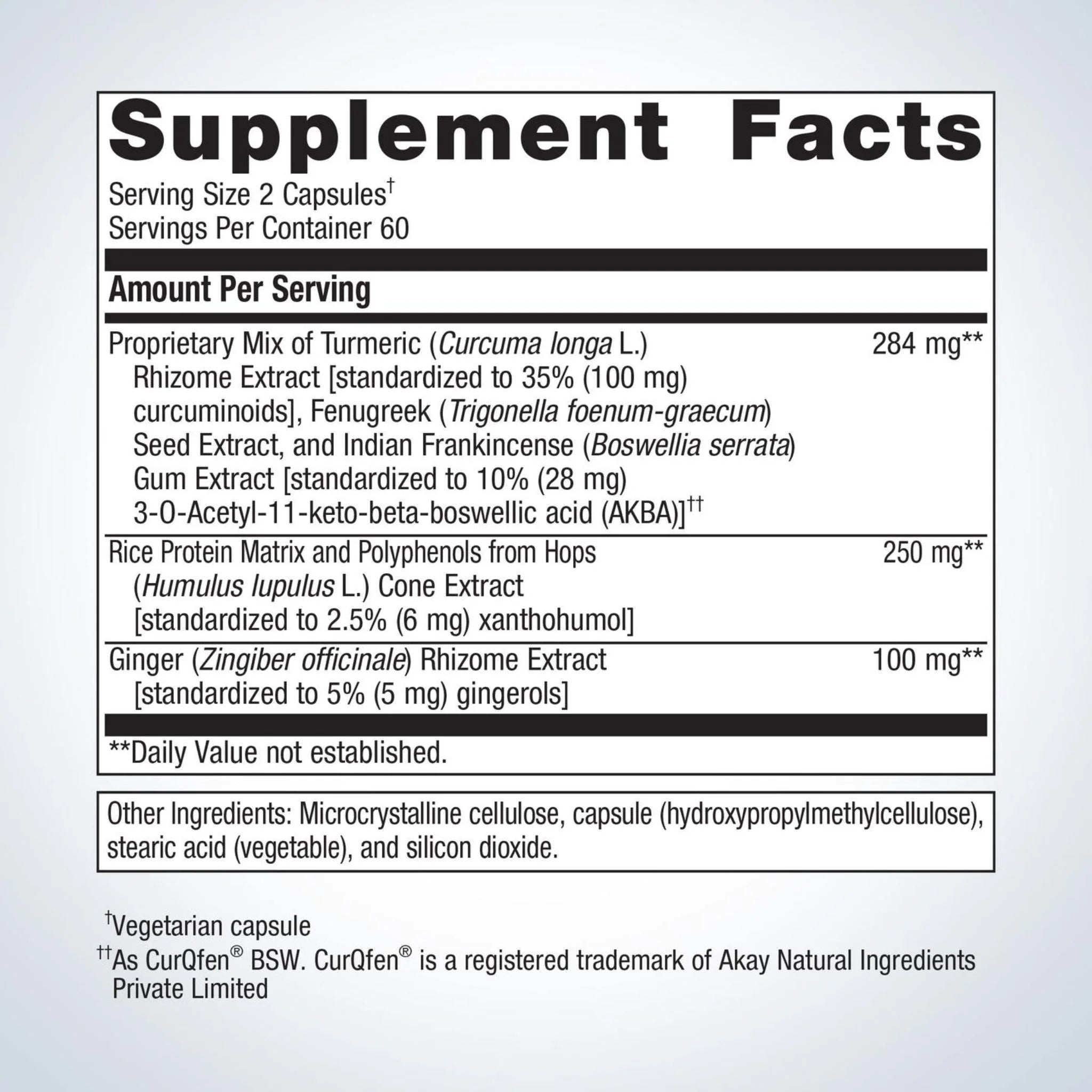 Metagenics Inflavonoid Intensive Care 120 Capsules - Nature's Source Inc