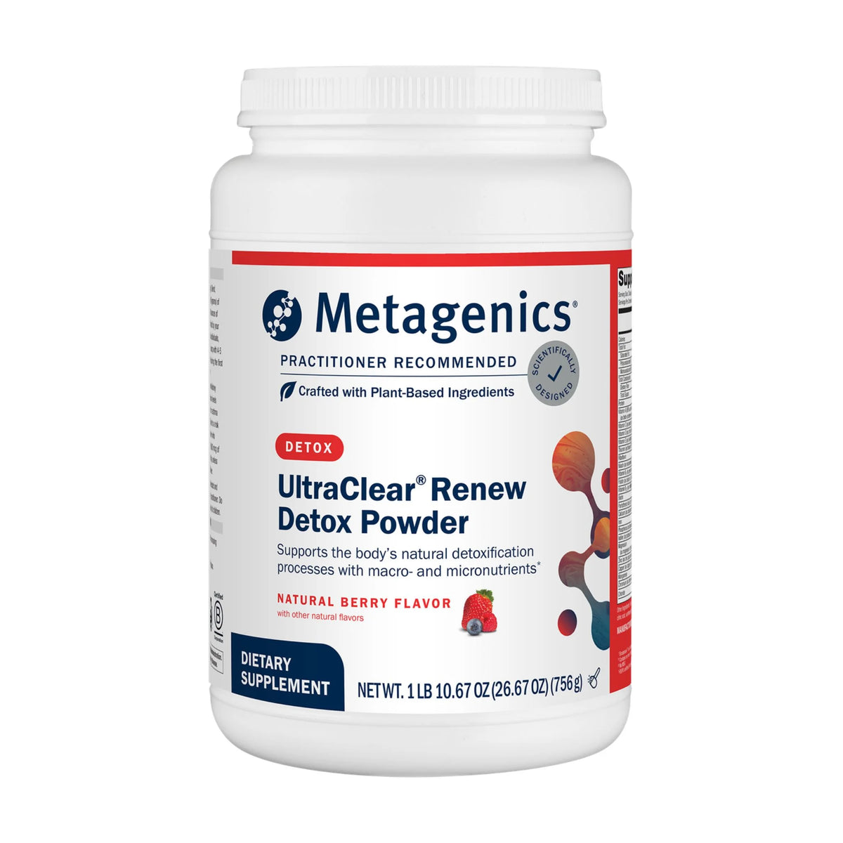 Metagenics UltraClear Renew Berry 756g - Nature's Source Inc