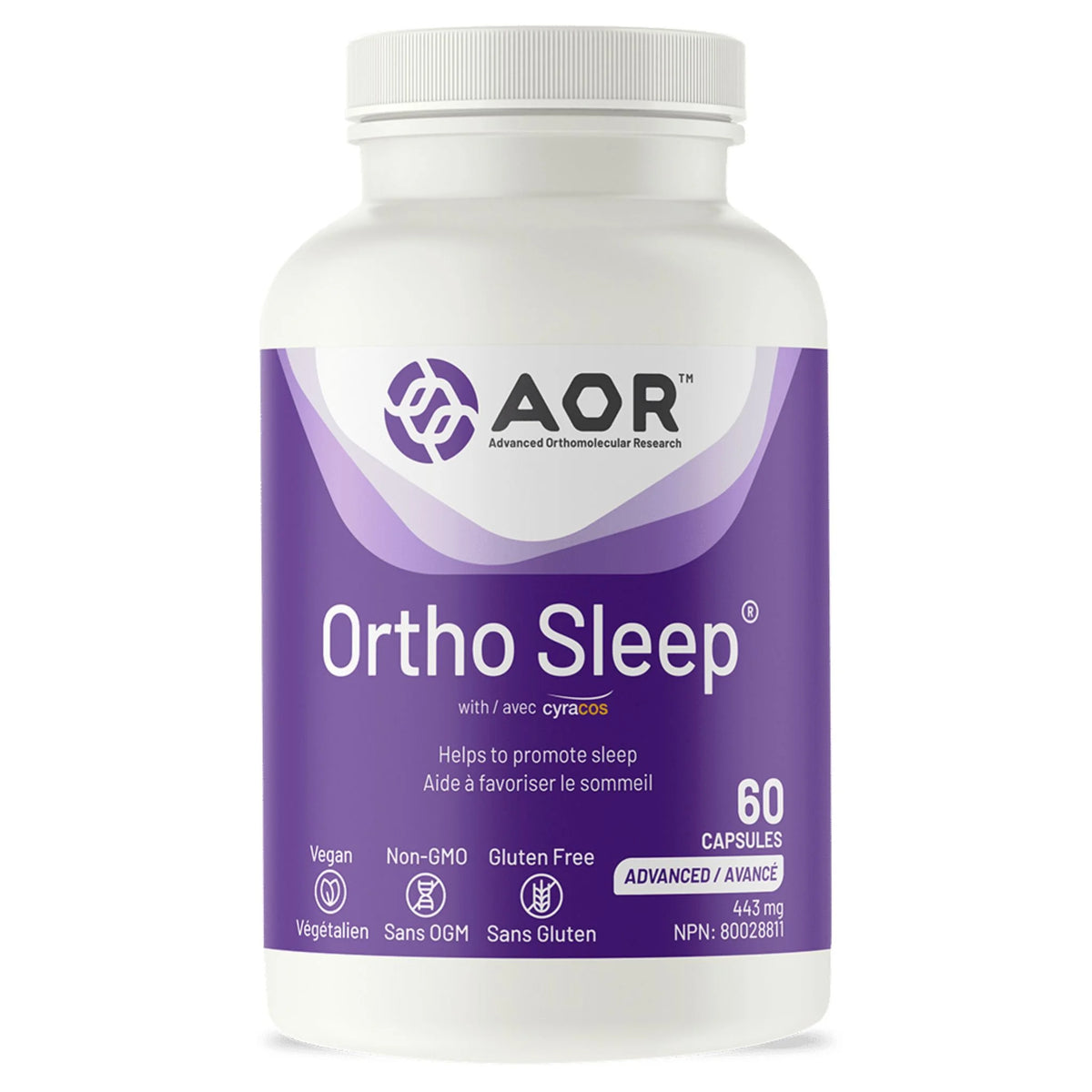 AOR Pro Sleep 60 Veg - Caps - Nature's Source Inc