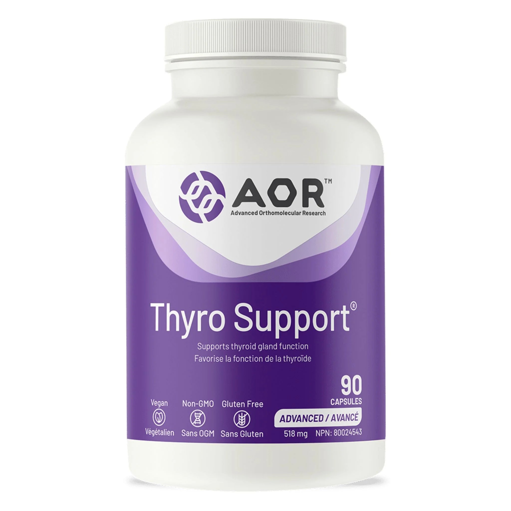 AOR Pro Thyroid Support 90 Veg - Caps - Nature's Source Inc