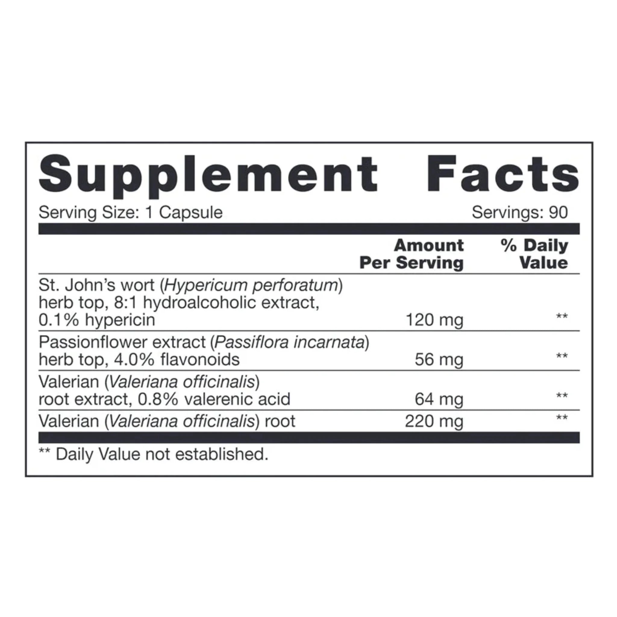 Nfh Mood Support Sap 90 Capsules - Nature's Source Inc