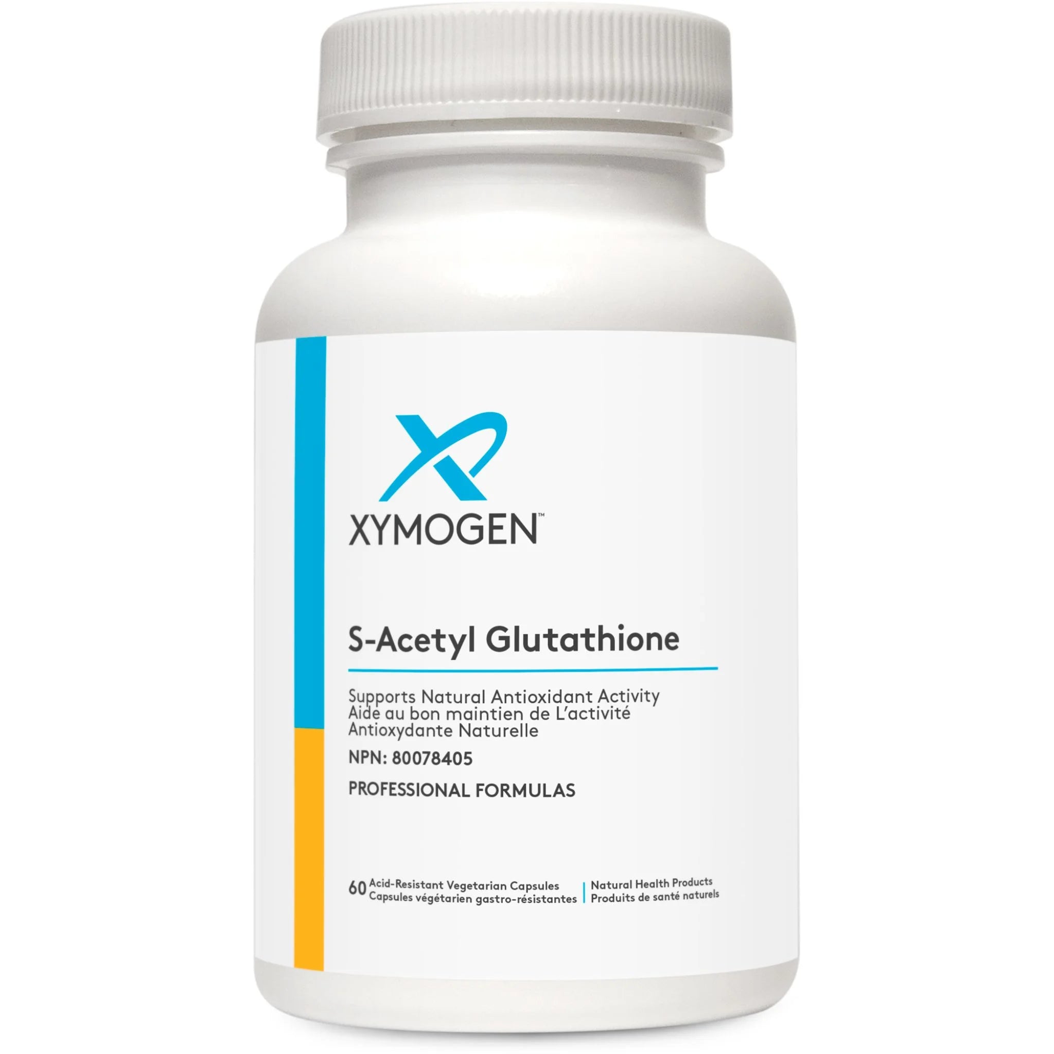 XYMOGEN S-Acetyl Glutathione 60 Capsules - Nature's Source Inc