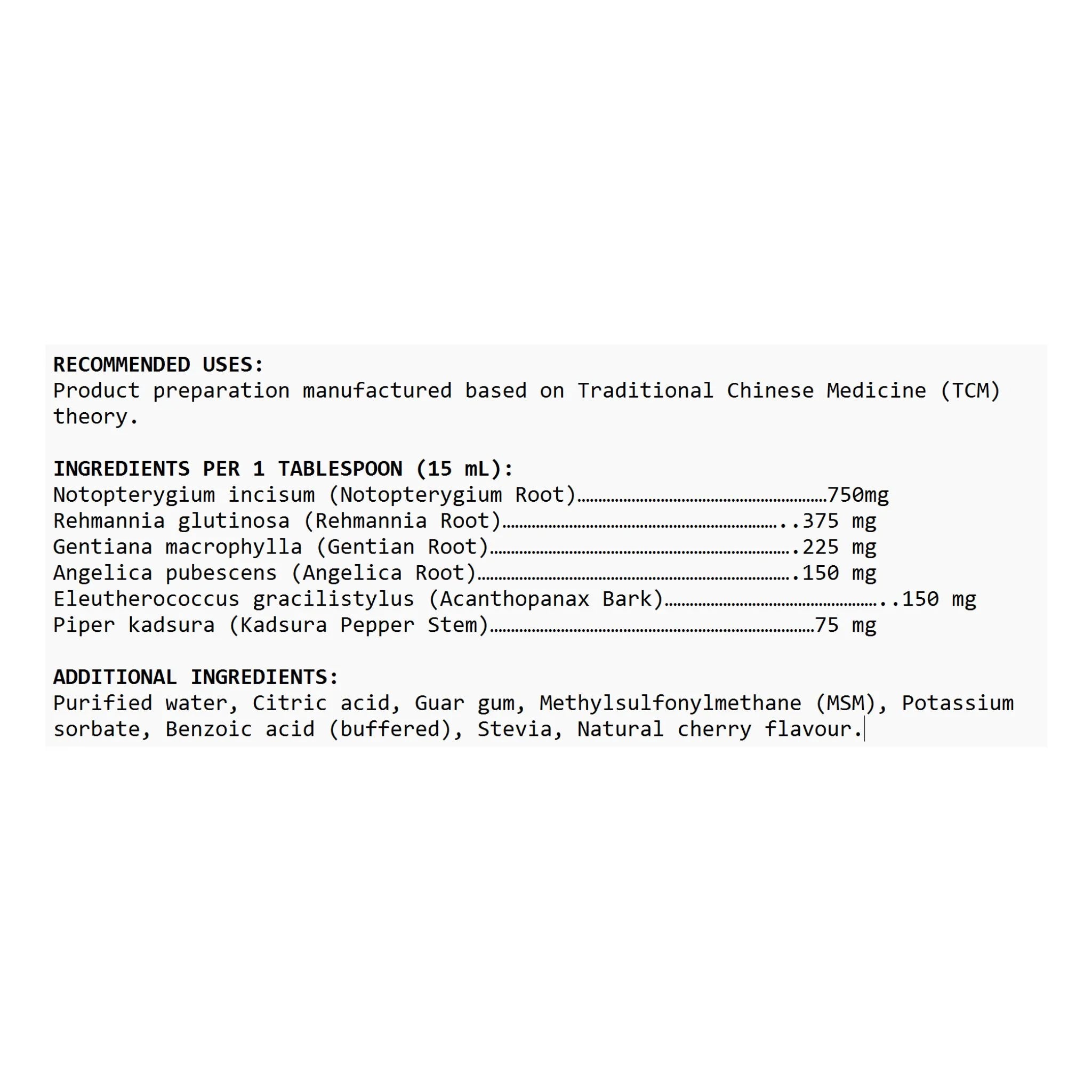 Alpha Science Inflam FX Ch 120ml