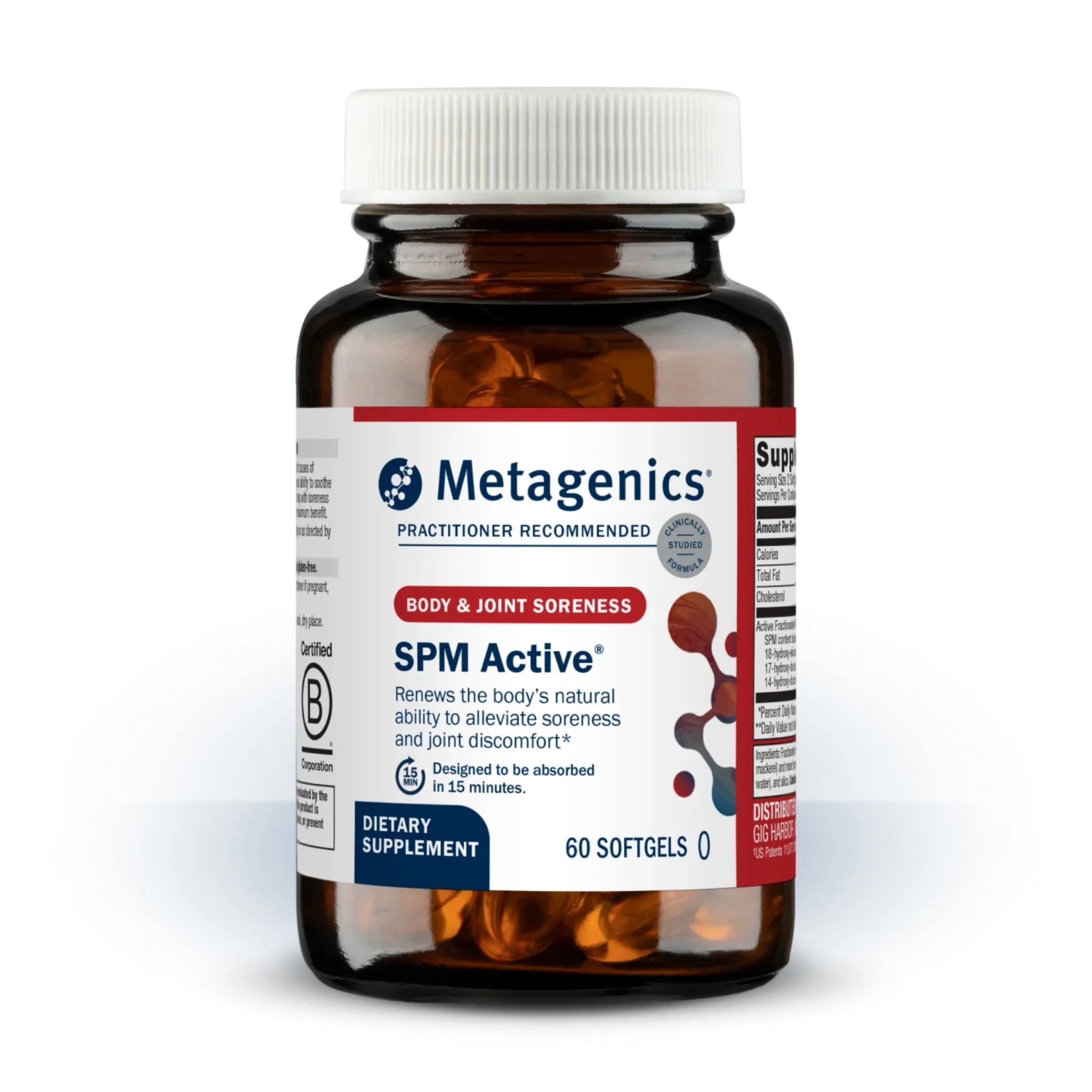 Metagenics SPM Active 120 Softgels - Nature's Source Inc