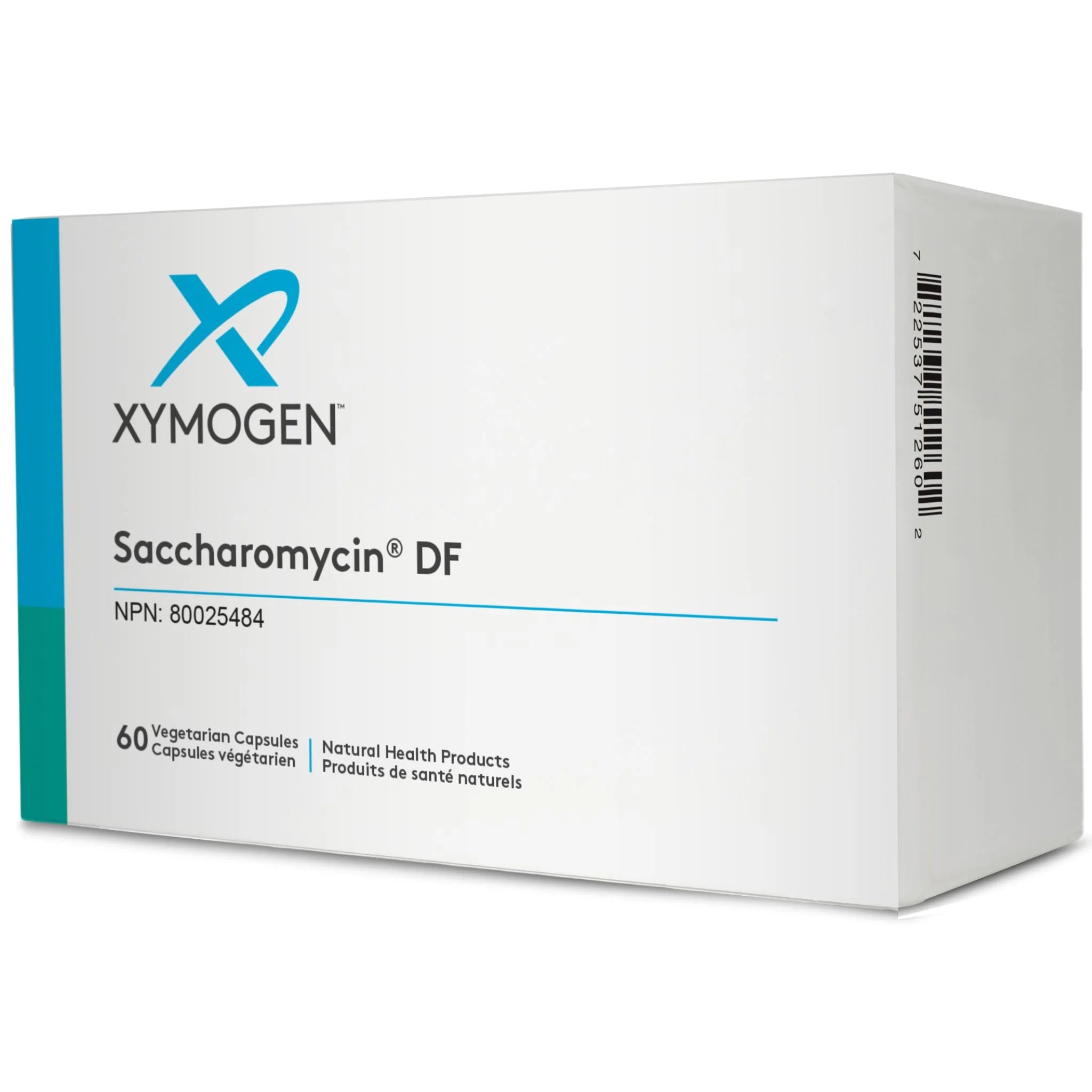 XYMOGEN Saccharomycin DF 60 Capsules - Nature's Source Inc