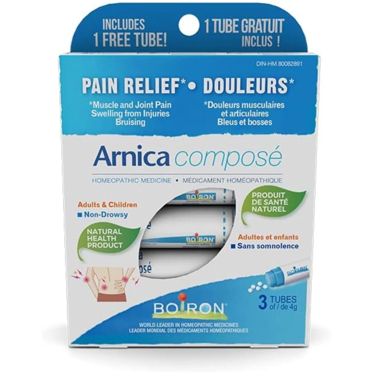 Boiron Arnica Compose Homeopathic Medicine 4g
