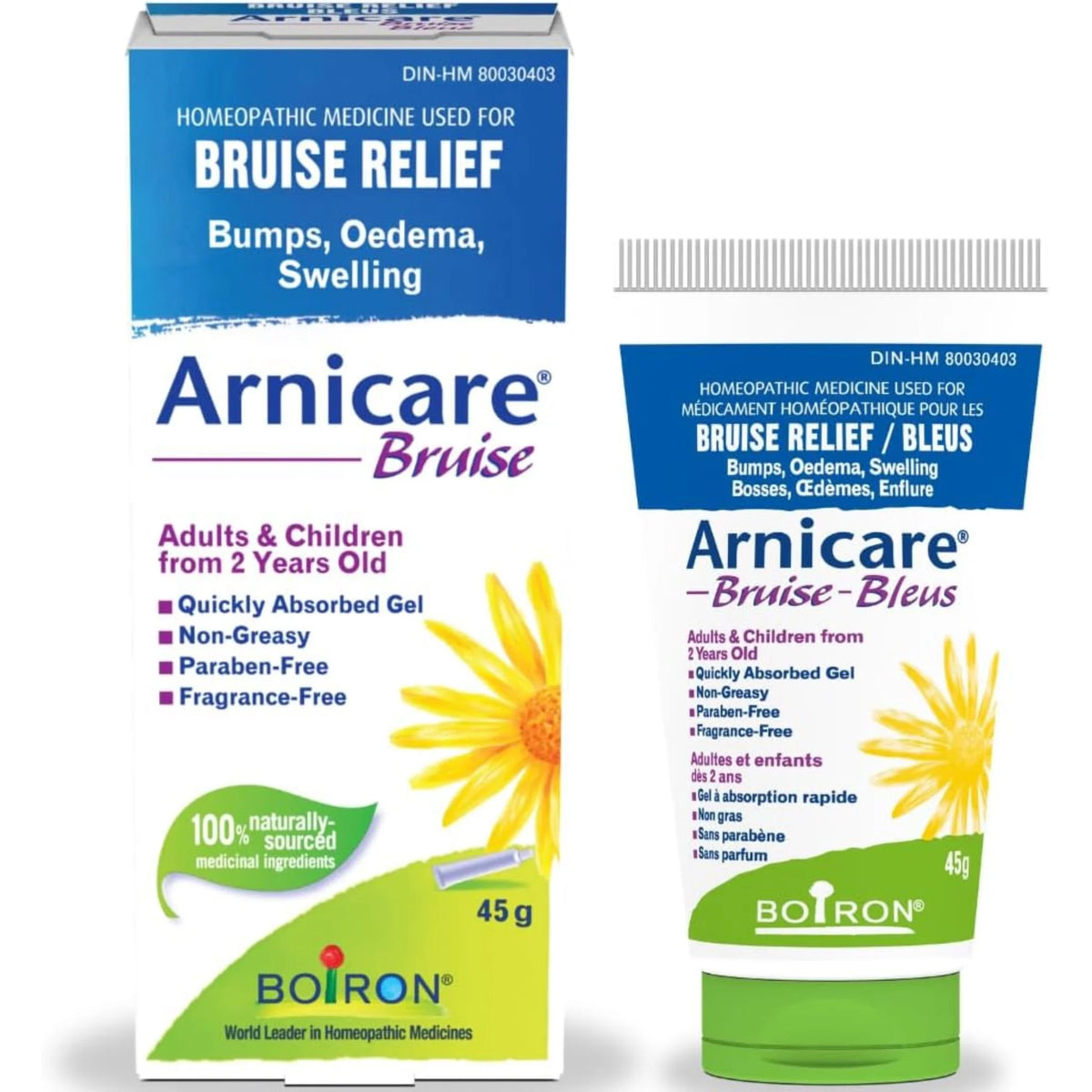 Boiron Arnicare Bruise Homeopathic Medicine 45g