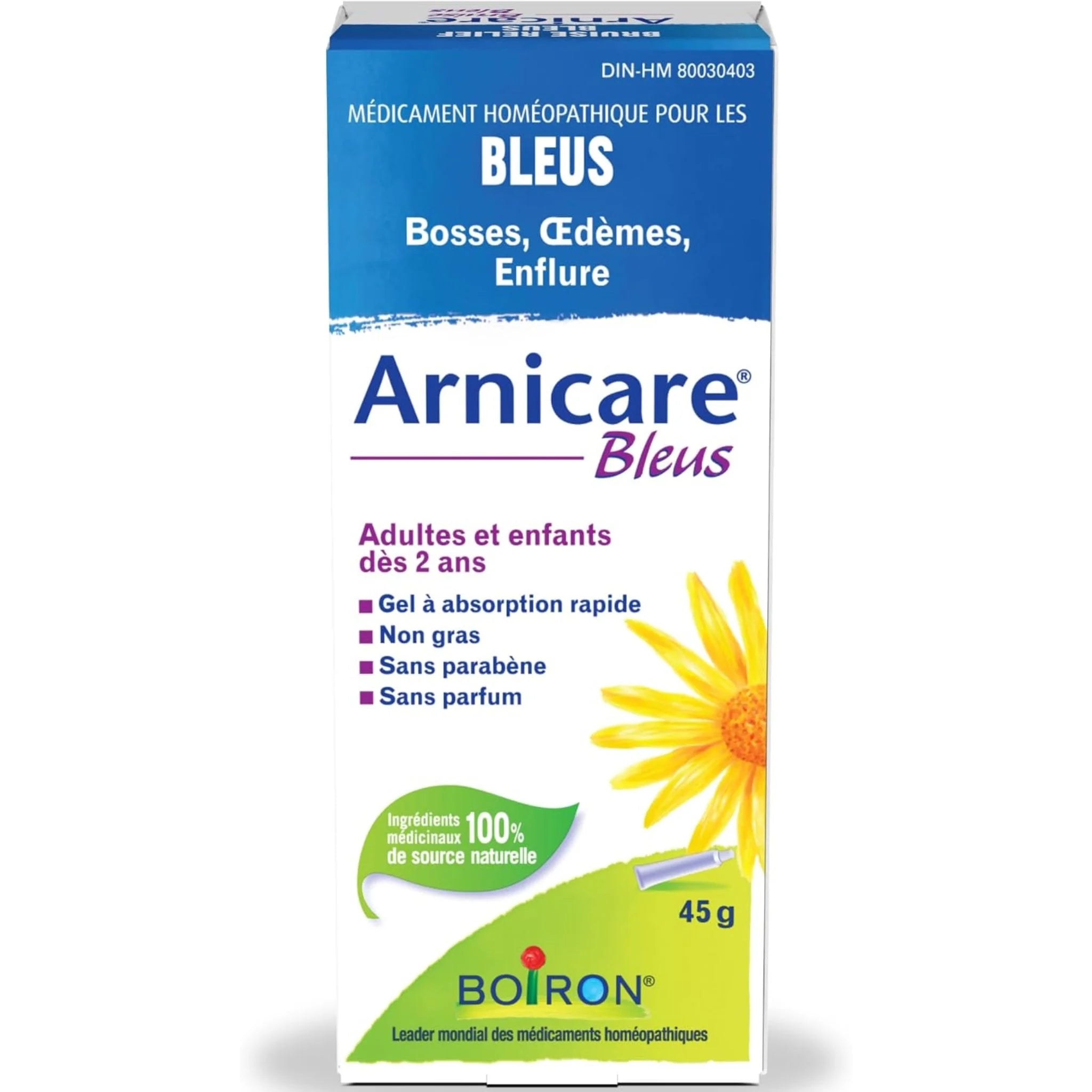 Boiron Arnicare Bruise Homeopathic Medicine 45g