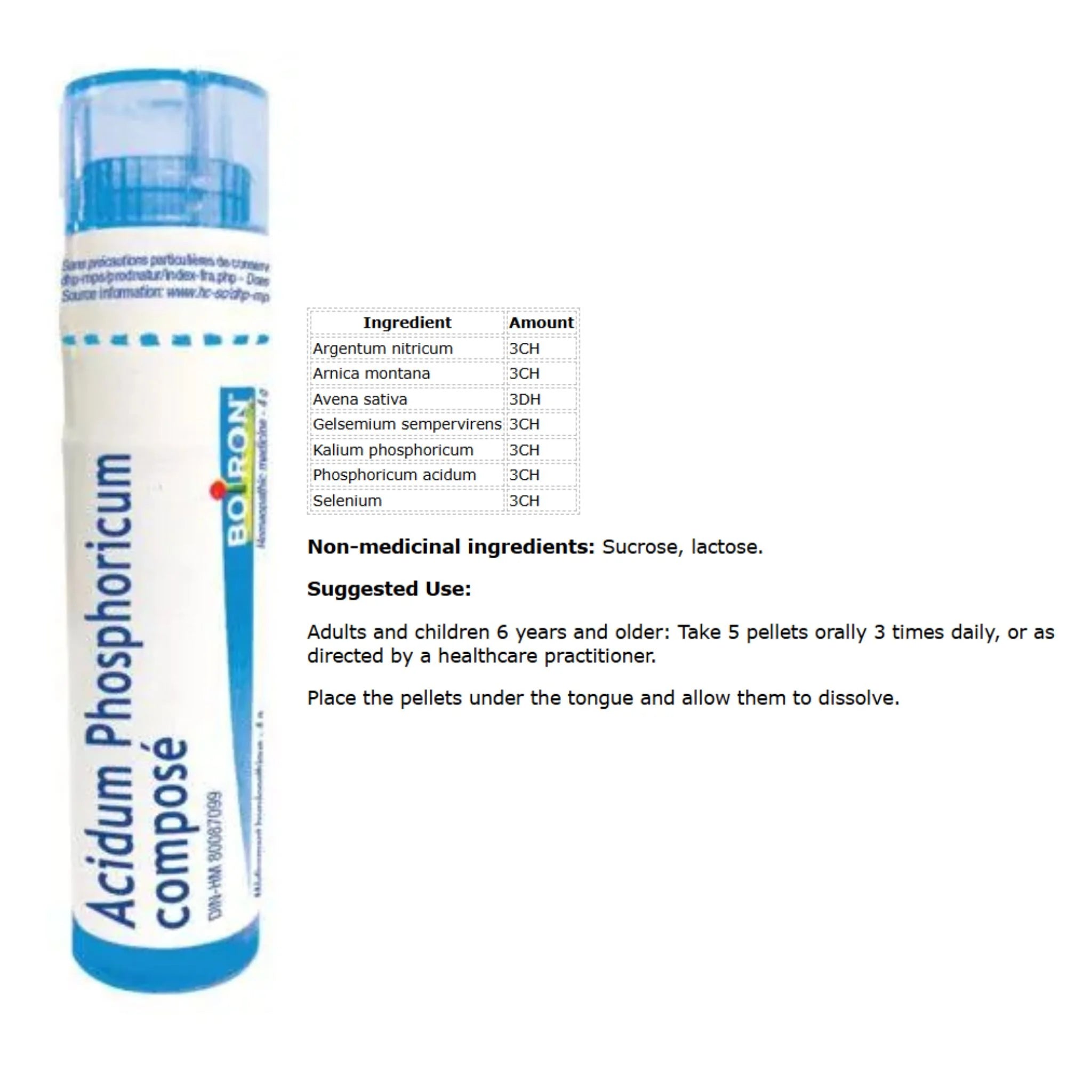 Boiron Acidum Phosphoricum Compose Homeopathic Medicine (4g)