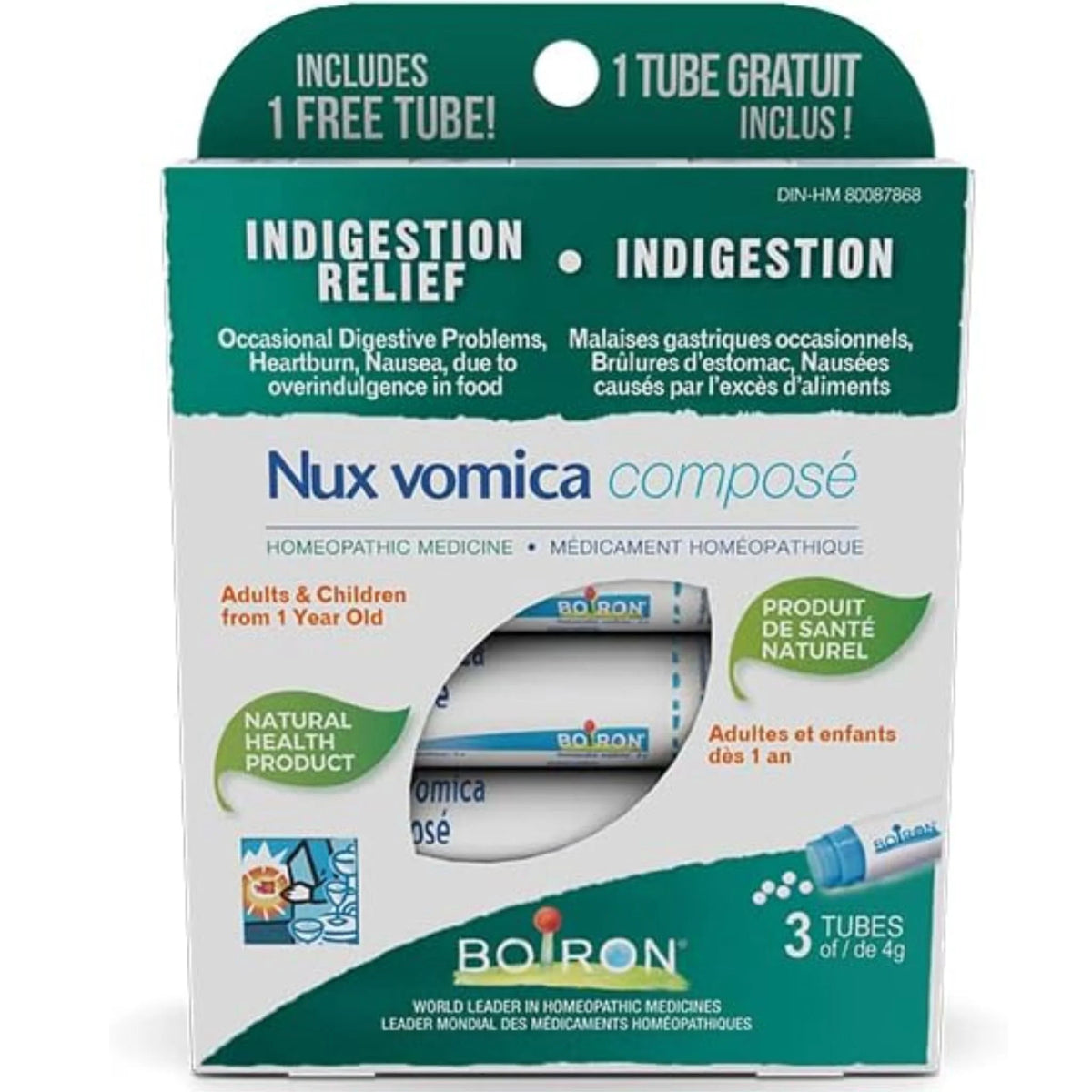 Boiron Nux Vomica Compose for Indigestion Relief - 4g