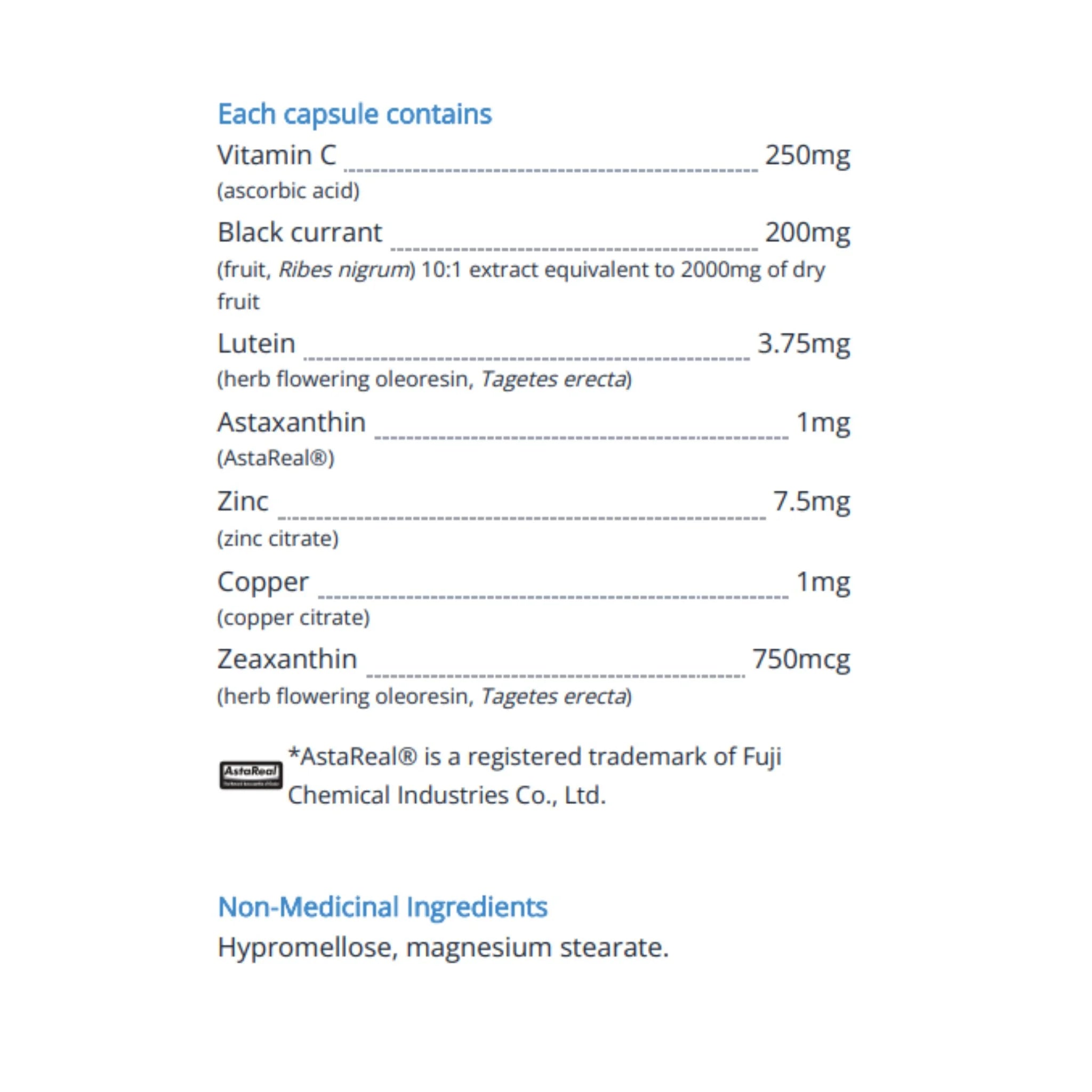 Cyto - Matrix Eye·Matrix 60 Vegetable Capsules - Nature's Source Inc