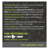 Pure Lab Vitamins Zinc Glycinate 23mg 60 Vegan Capsules