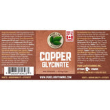 Pure Lab Vitamins Copper Glycinate 1mg 60 Vegan Capsules