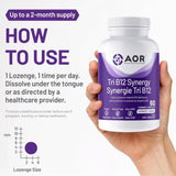 AOR Pro TRI-B12 Synergy 60 Lozenges