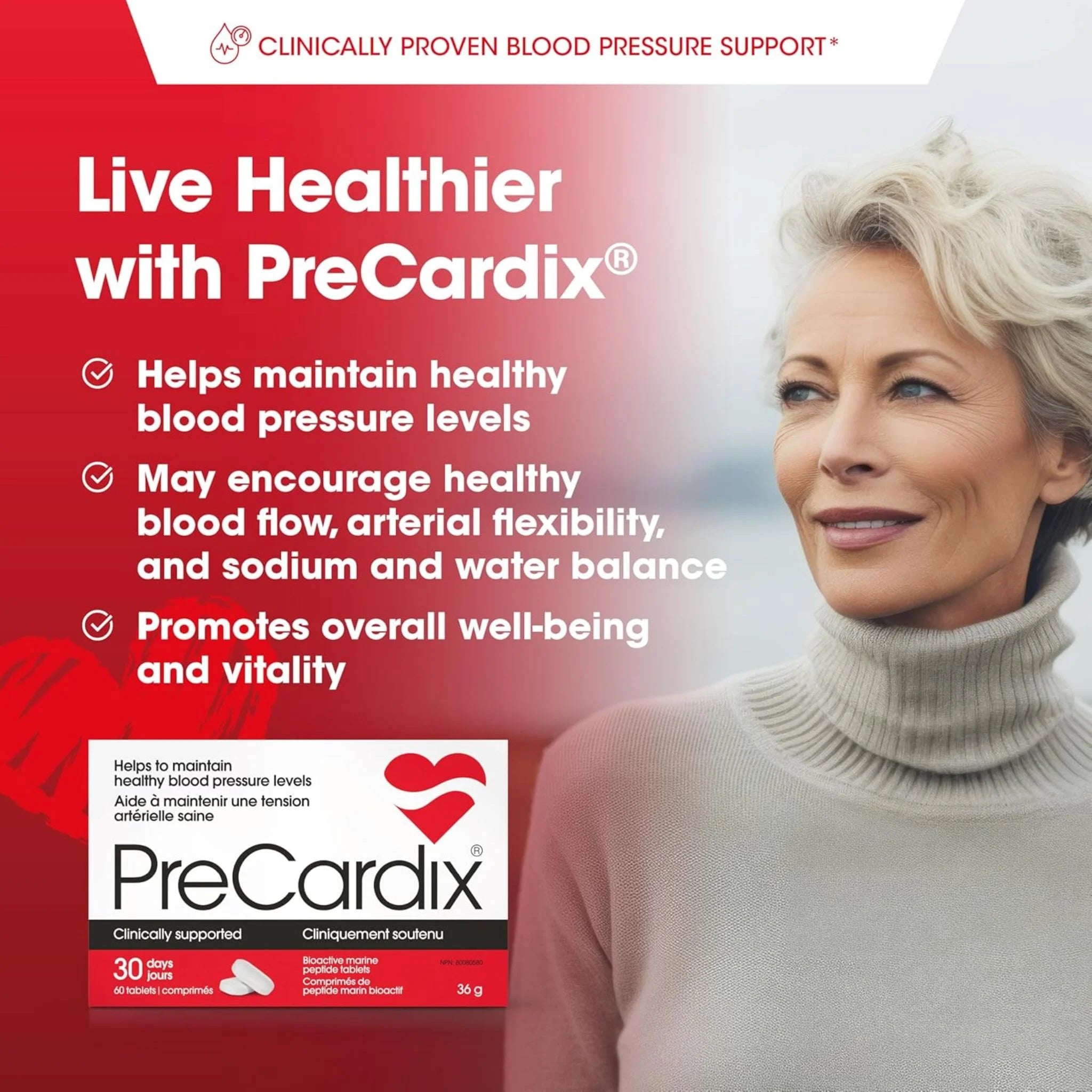 PreCardix Bioactive Marine Peptide 60 Tablets