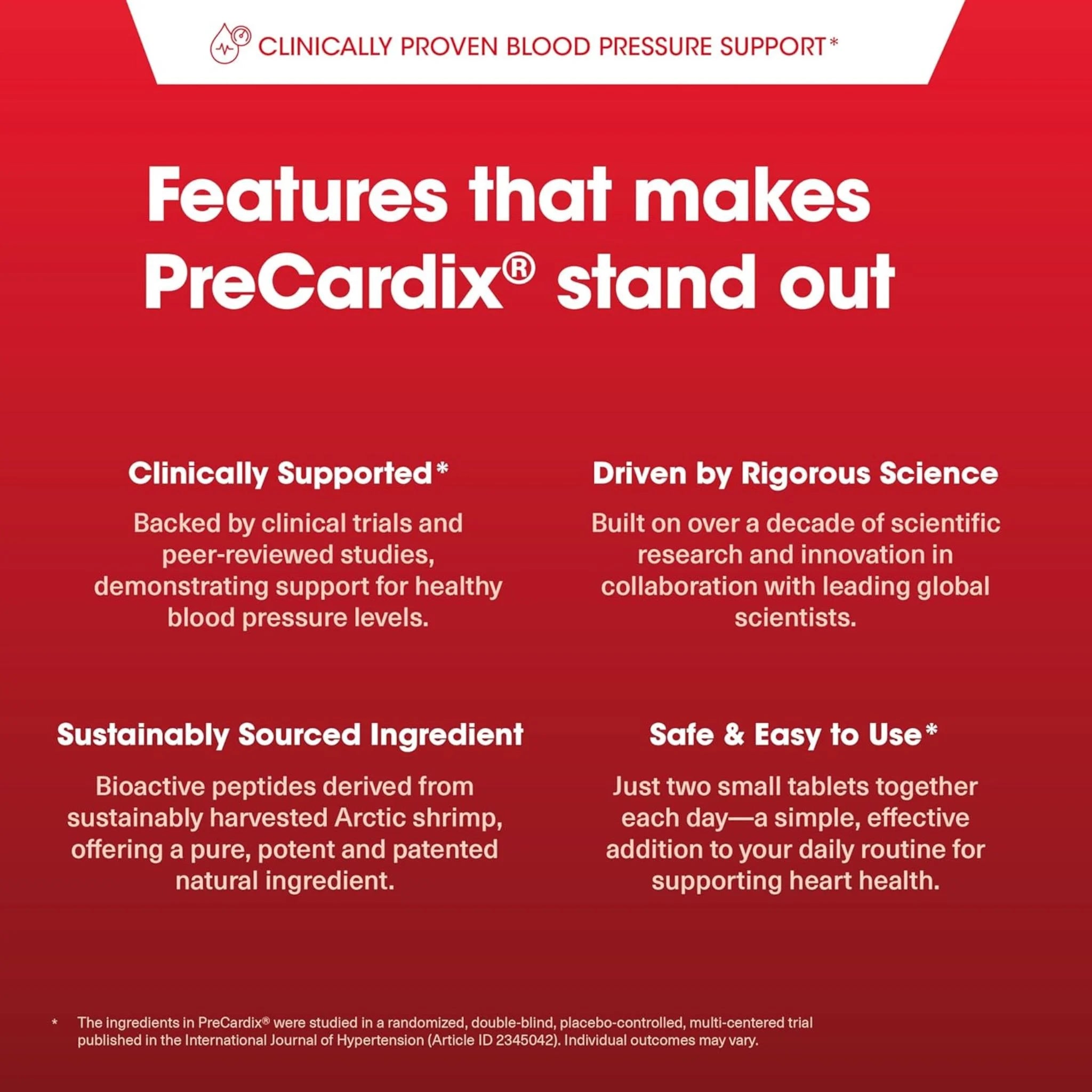 PreCardix Bioactive Marine Peptide 60 Tablets