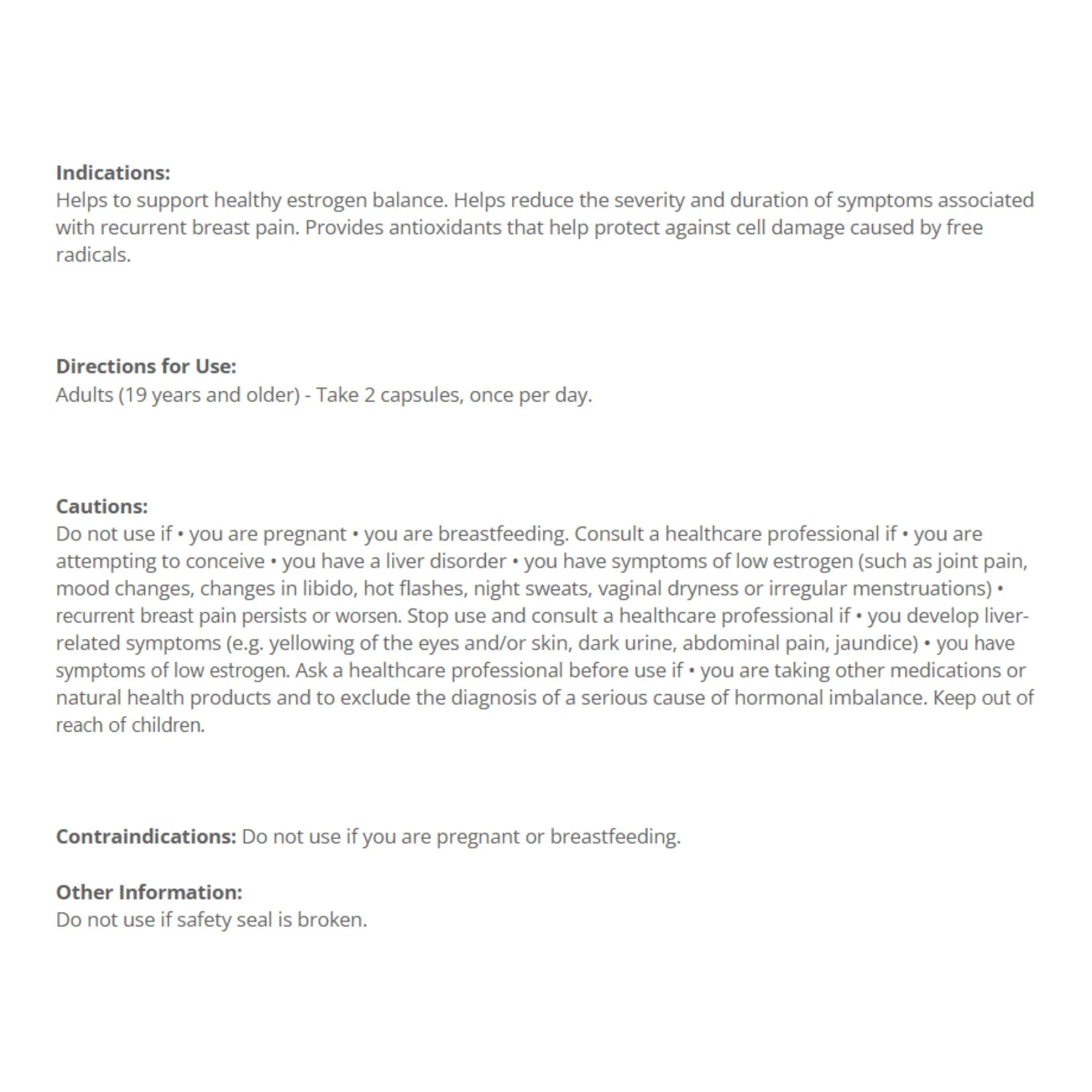 Cyto Matrix Estro Matrix 90 Vegetable Capsules - Nature's Source Inc