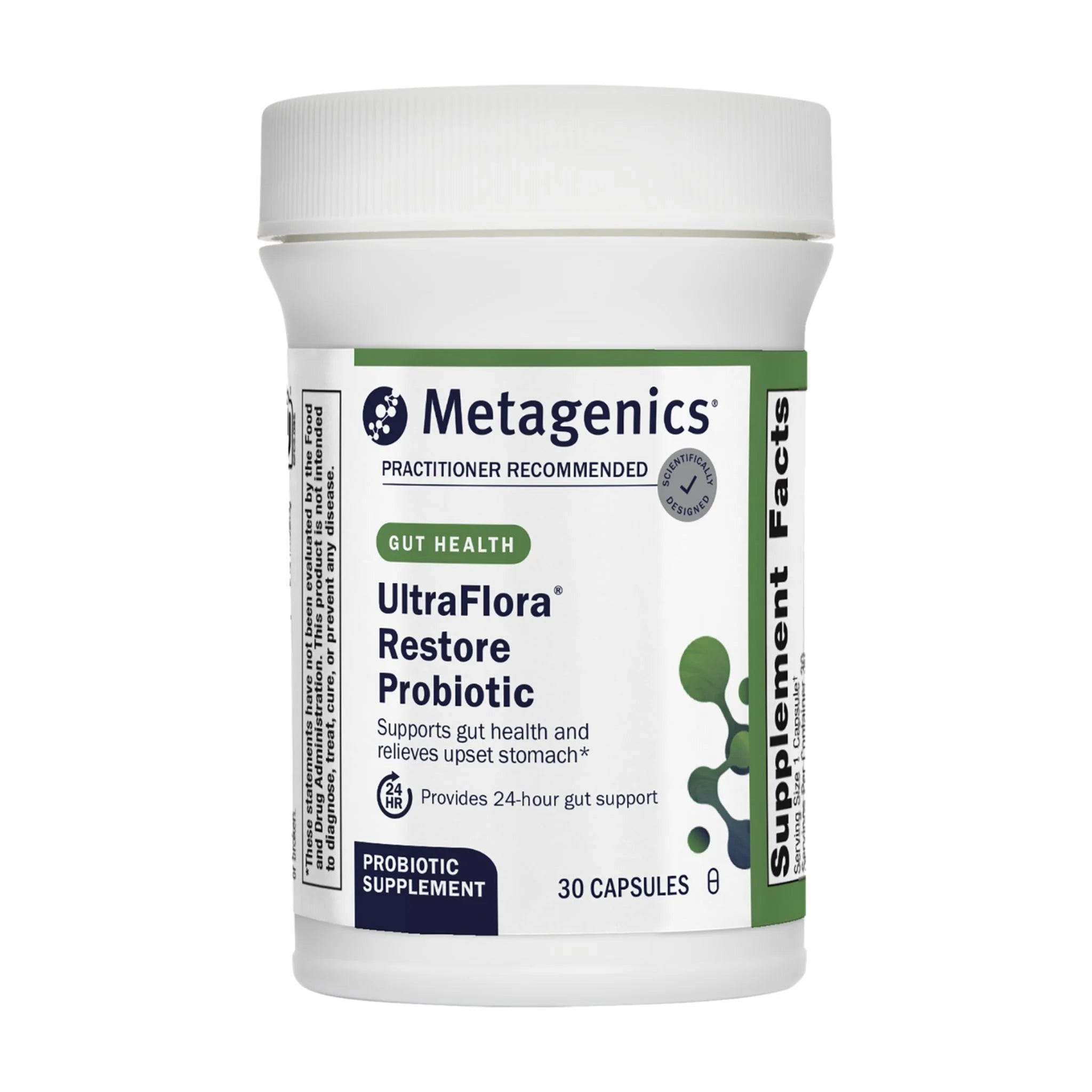 Metagenics UltraFlora Restore 30 Capsules - Nature's Source Inc