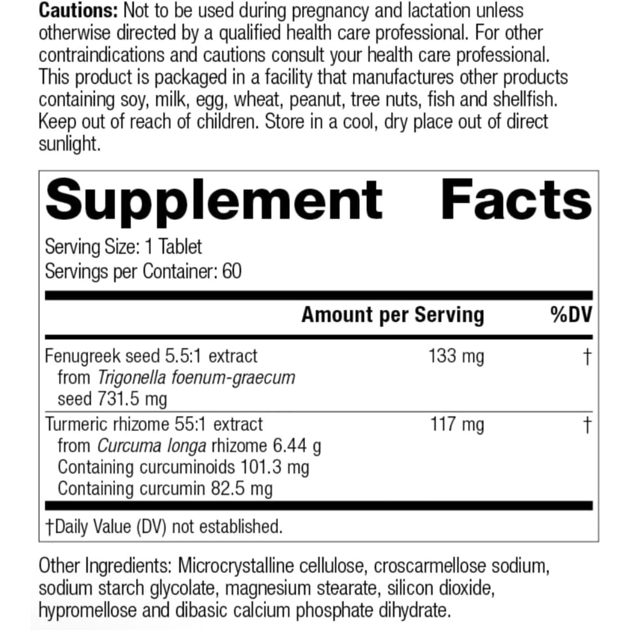 MediHerb Turmeric Forte 60C - Nature's Source Inc