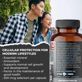 Pure Lab Vitamins Selenomethionine 200mcg 60ct