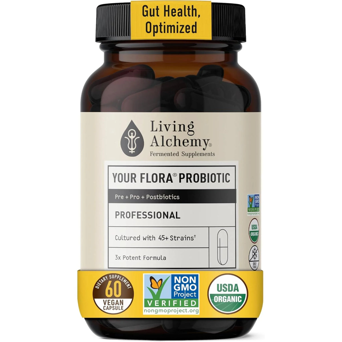 Living Alchemy Your Flora Professional 60 Vegan Capsules