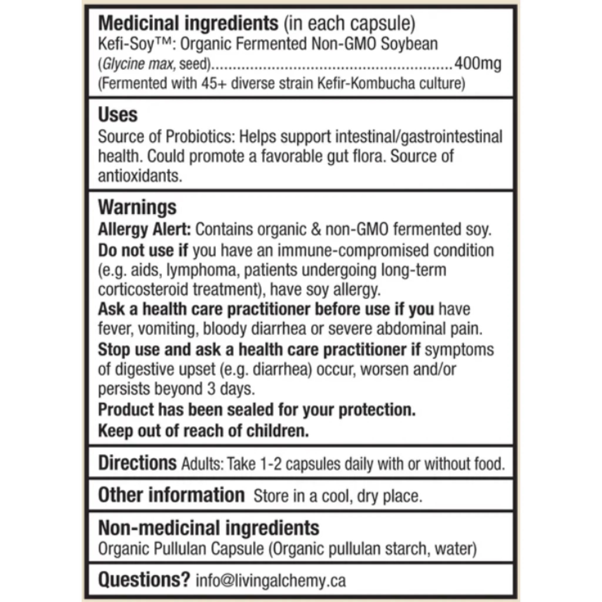 Living Alchemy Your Flora Professional 60 Vegan Capsules