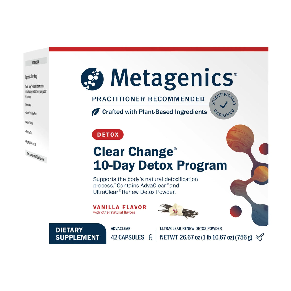 Metagenics Clear Change Kit 10 Day Program Vanilla - Nature's Source Inc
