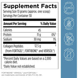 Designs for Health Whole Body Collagen 390g - Nature's Source Inc